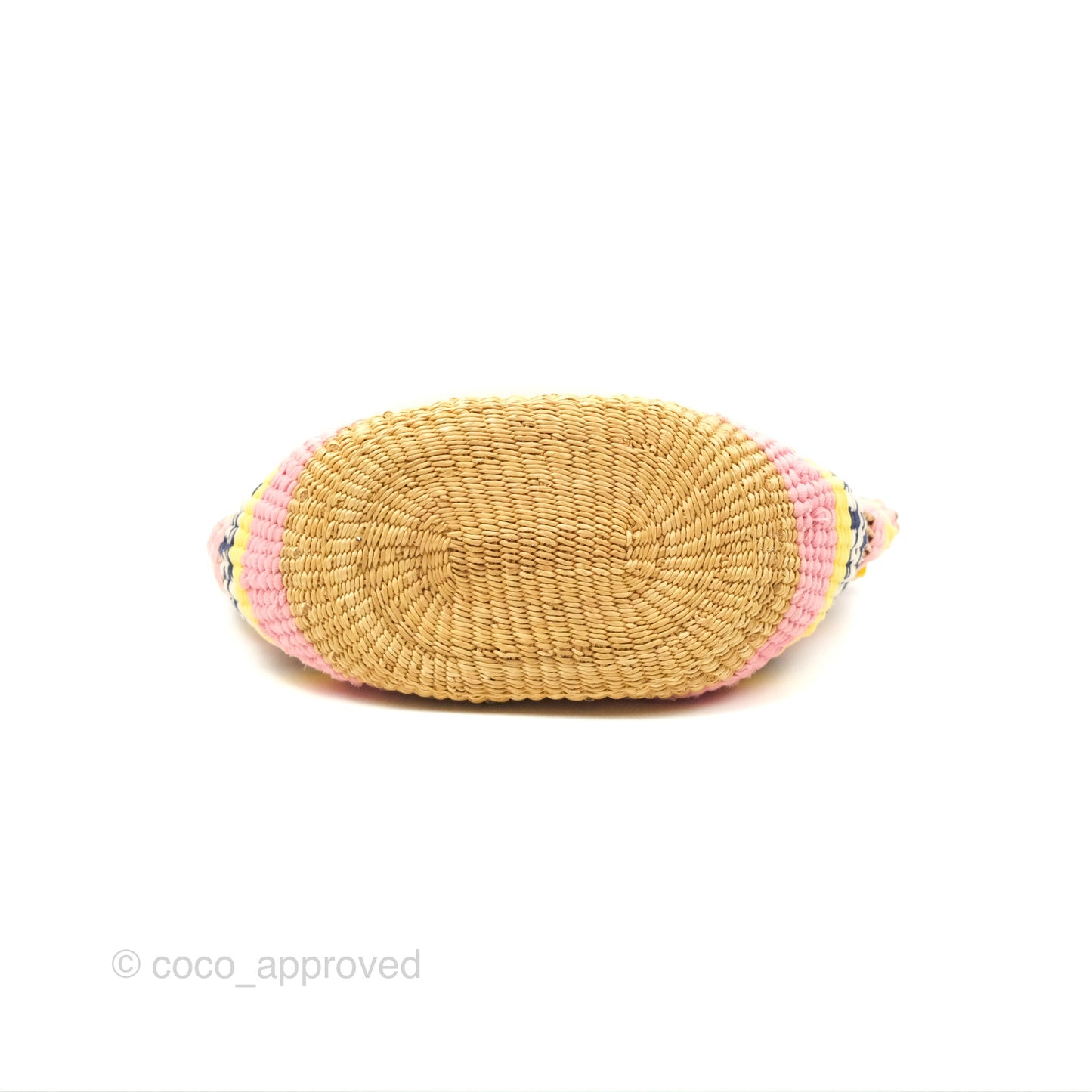 Loewe x Paula’s Ibiza Striped Raffia Basket Bag