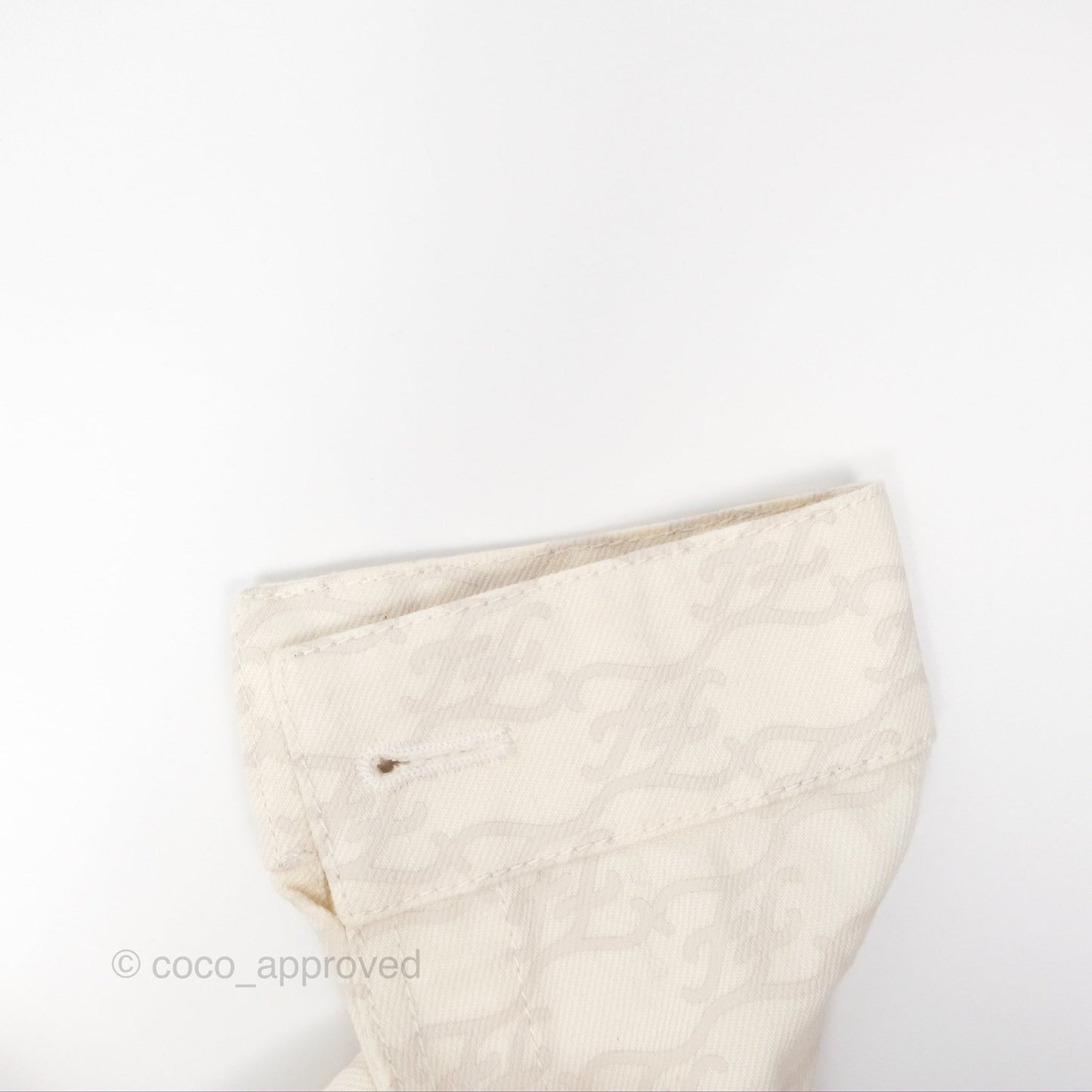 Fendi White Denim Jacket Size 36