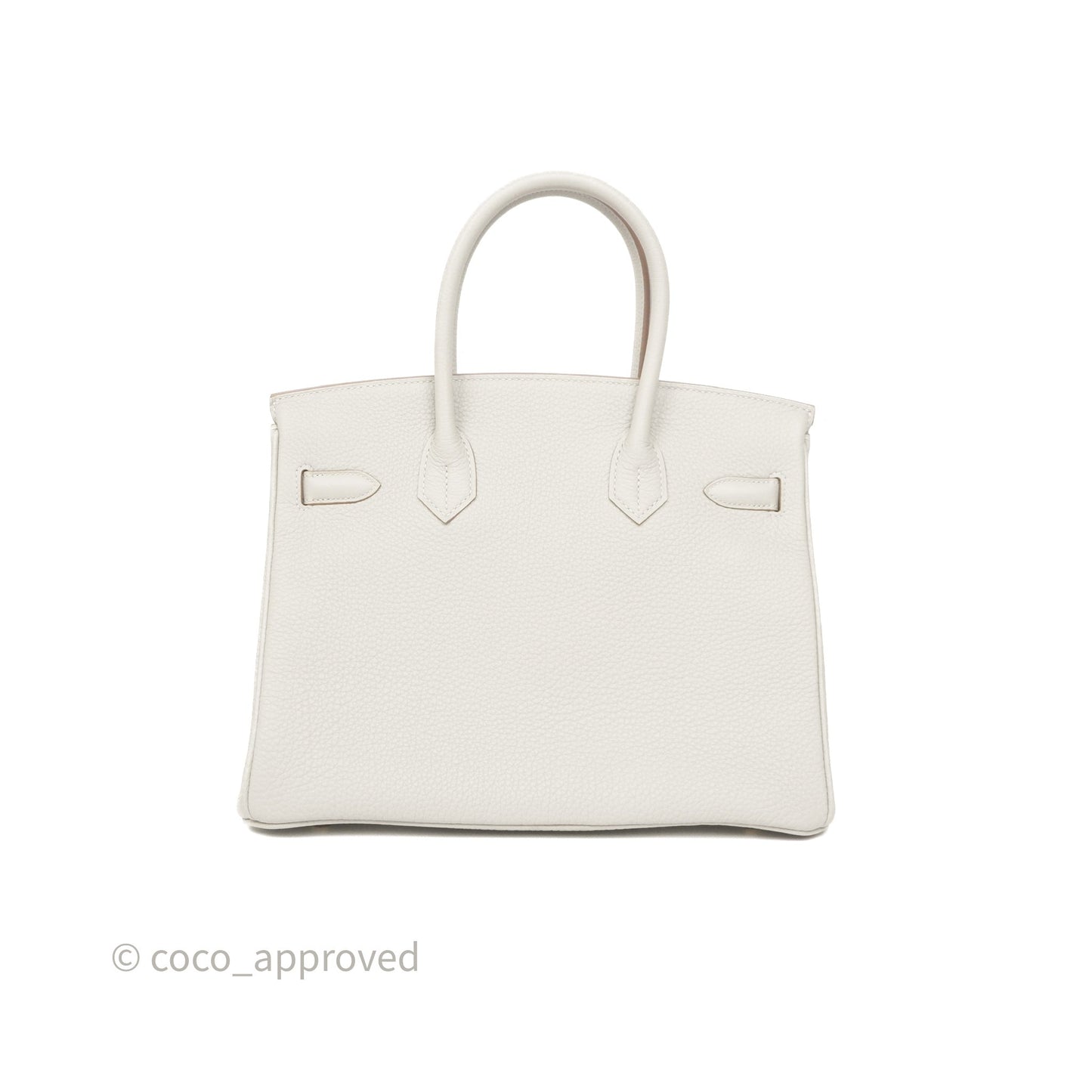Hermès Birkin 30 Retourne Gris Perle 80 Togo Gold Hardware