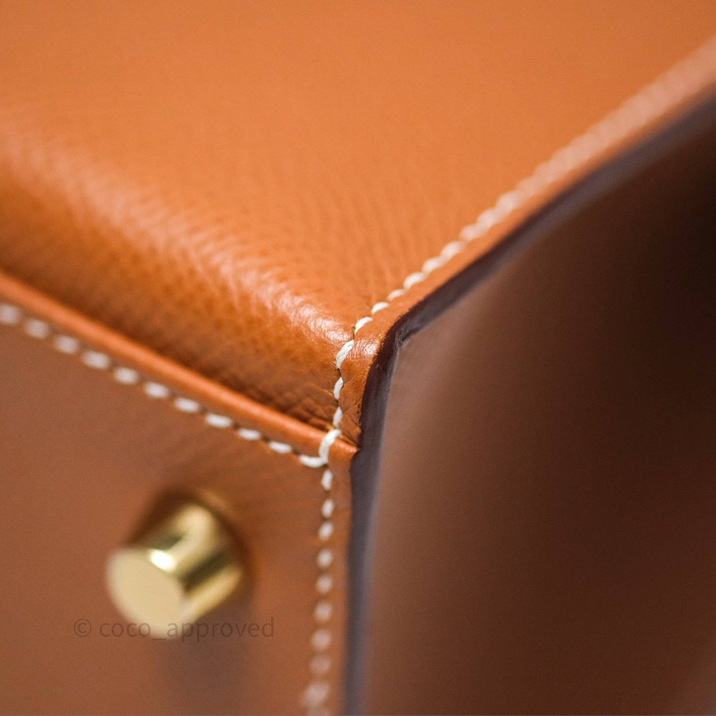 Hermès Kelly 28 Sellier Gold 37 Epsom Gold Hardware