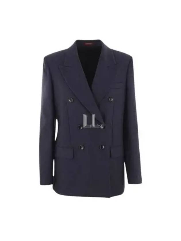 Luxury Gucci Trending 2025 Double Breasted GG Wool Blazer Jacket Black