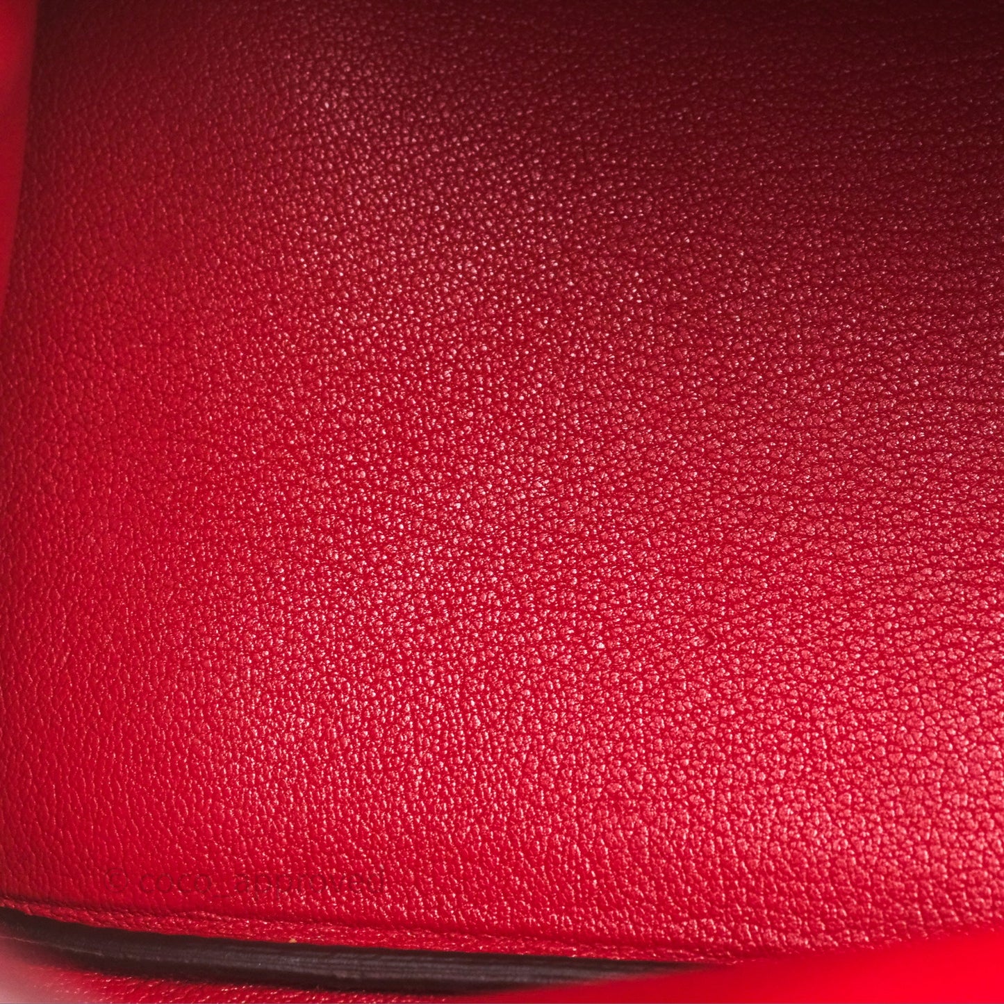 Hermès Birkin 30 Retourne Geranium D5 Togo Gold Hardware