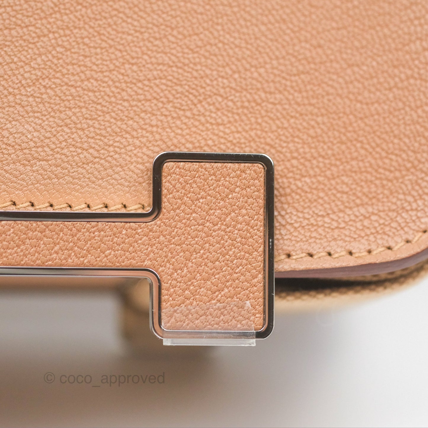 Hermès Geta Bag Chai 0M Quebracho 2J Palladium Hardware
