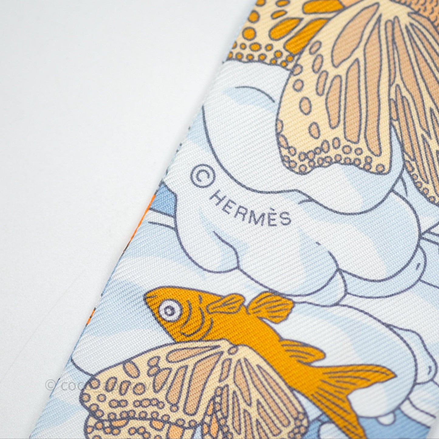 Hermès Sur Mon Nuage Silk Twilly