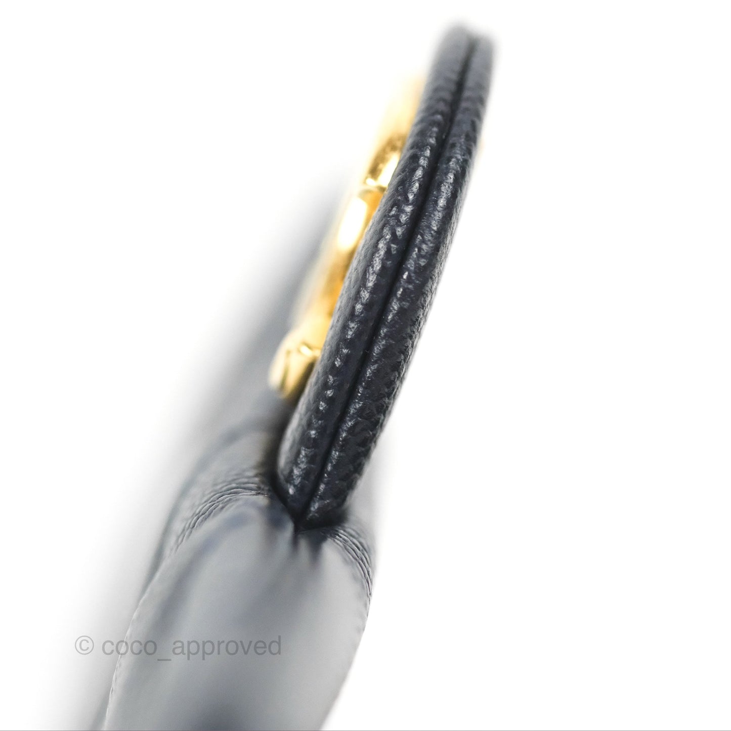 Chanel Quilted CC You Flap Navy Blue Caviar Gold Hardware 23C
