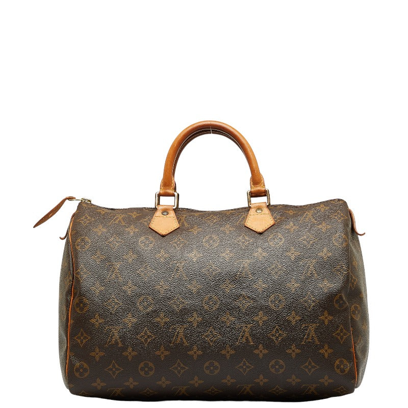 Louis Vuitton Monogram Speedy 35 Handbag Boston Bag Travel Bag M41524