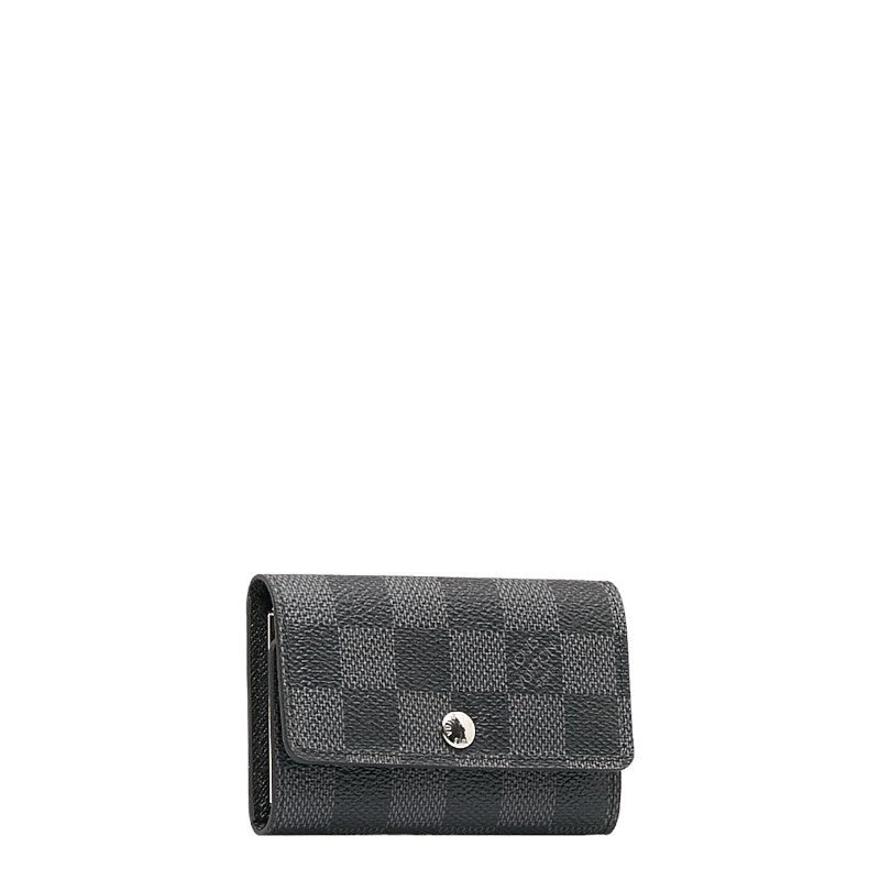 Louis Vuitton Damier Graphite Multicles 6 Key Case N62662