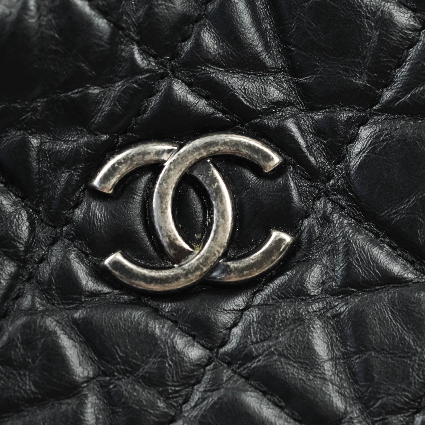 Chanel Small Gabrielle Backpack Black Aged Calfskin