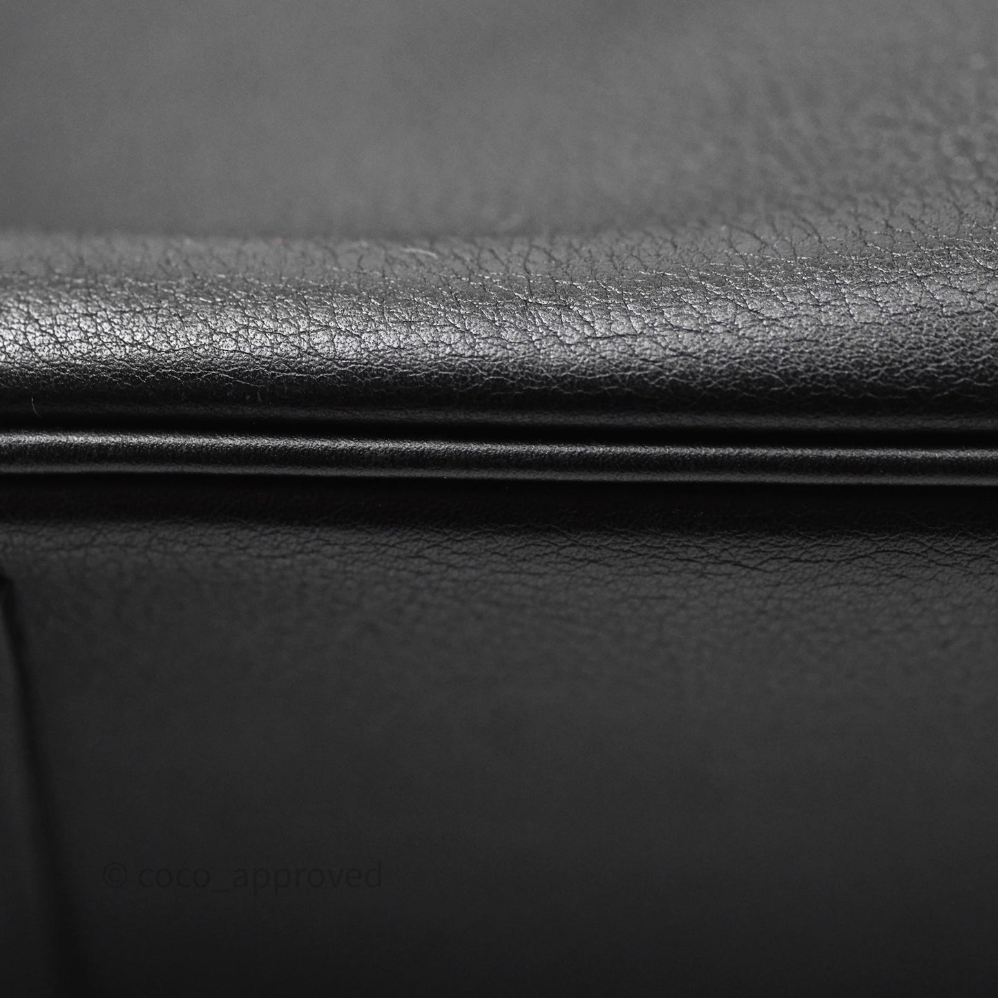 Hermès Birkin 30 Noir 89 Evergrain Palladium Hardware