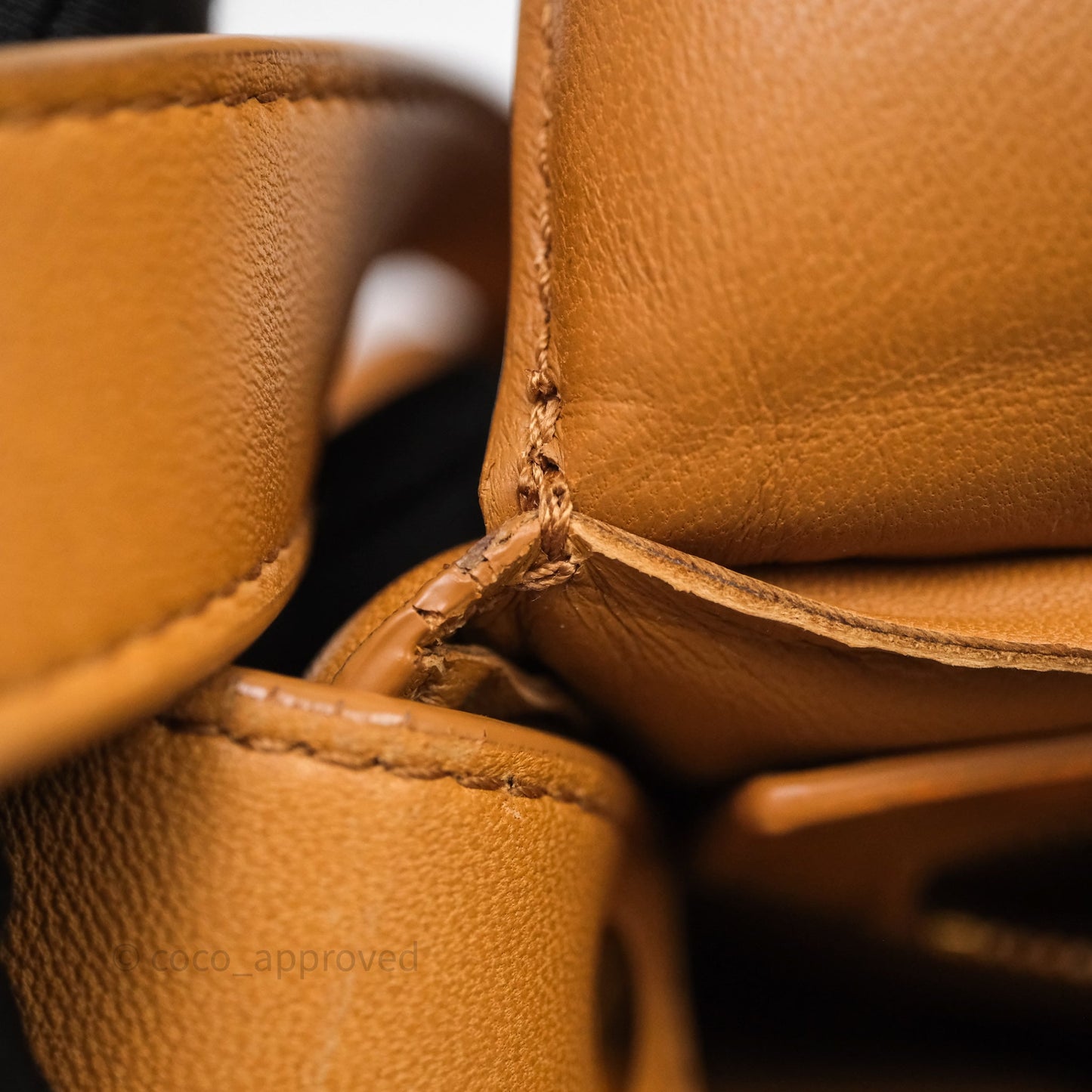 Bottega Veneta Padded Cassette Camel Lambskin