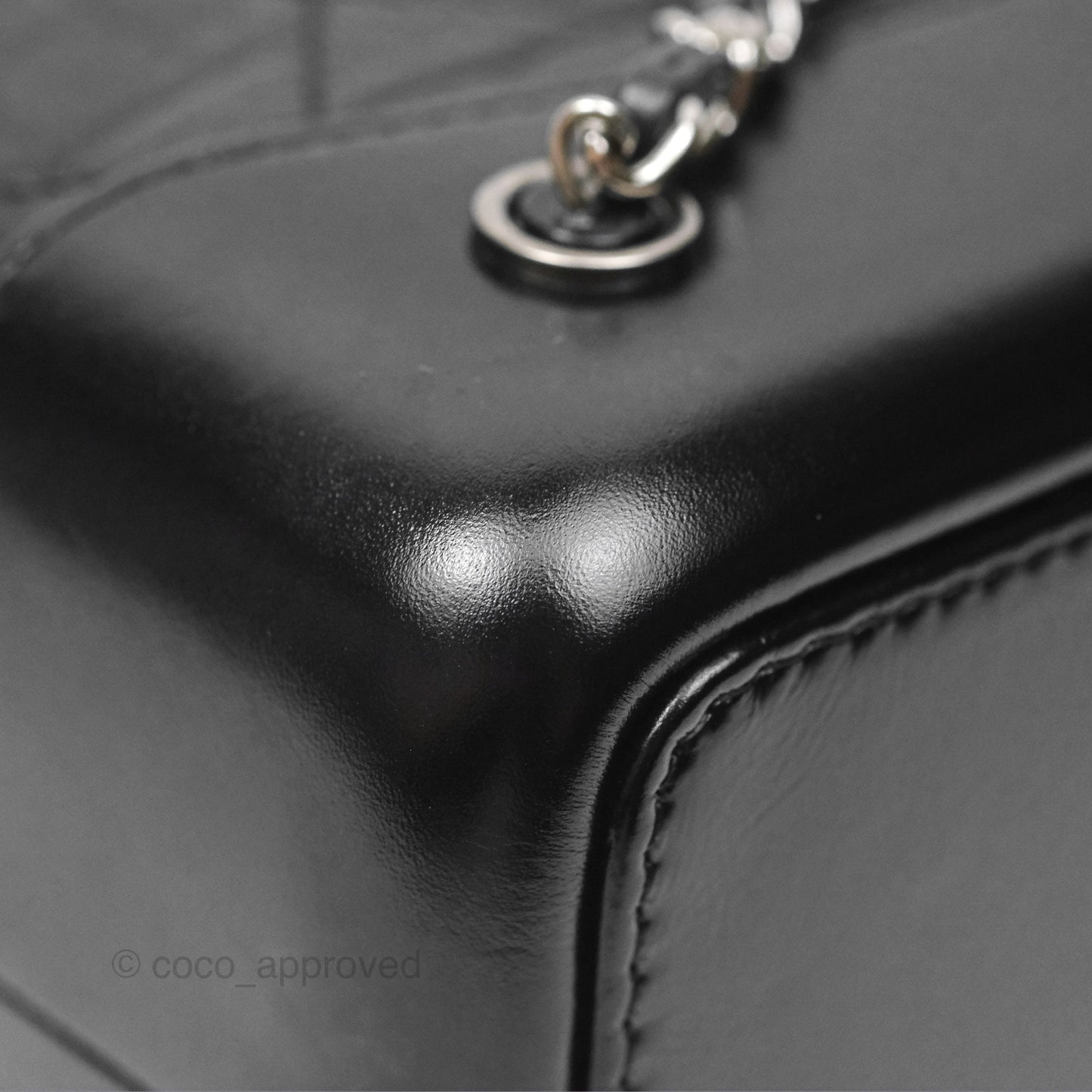 Chanel Small Gabrielle Backpack Black Aged Calfskin
