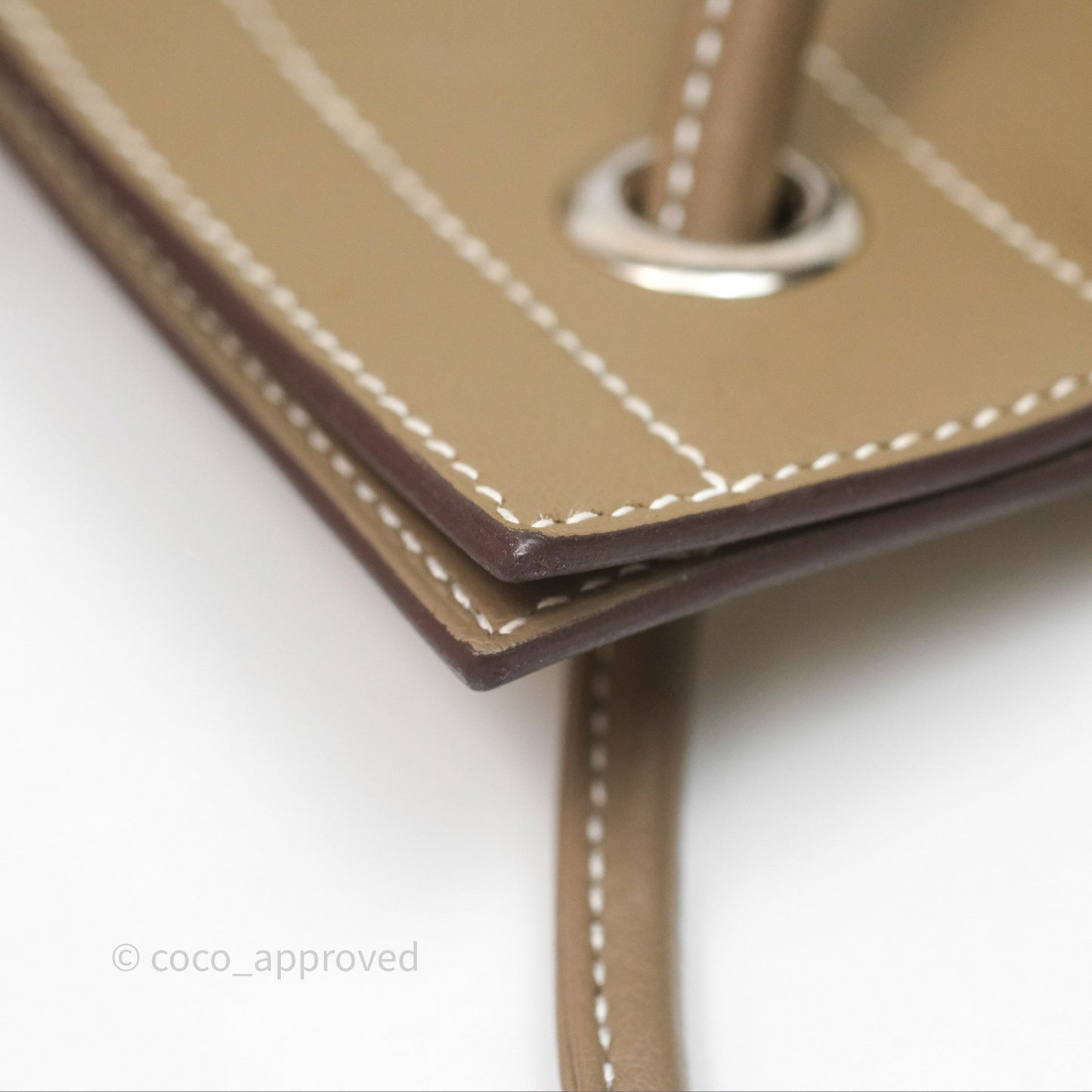 Hermès Mini Aline Bag Etoupe 18 Swift