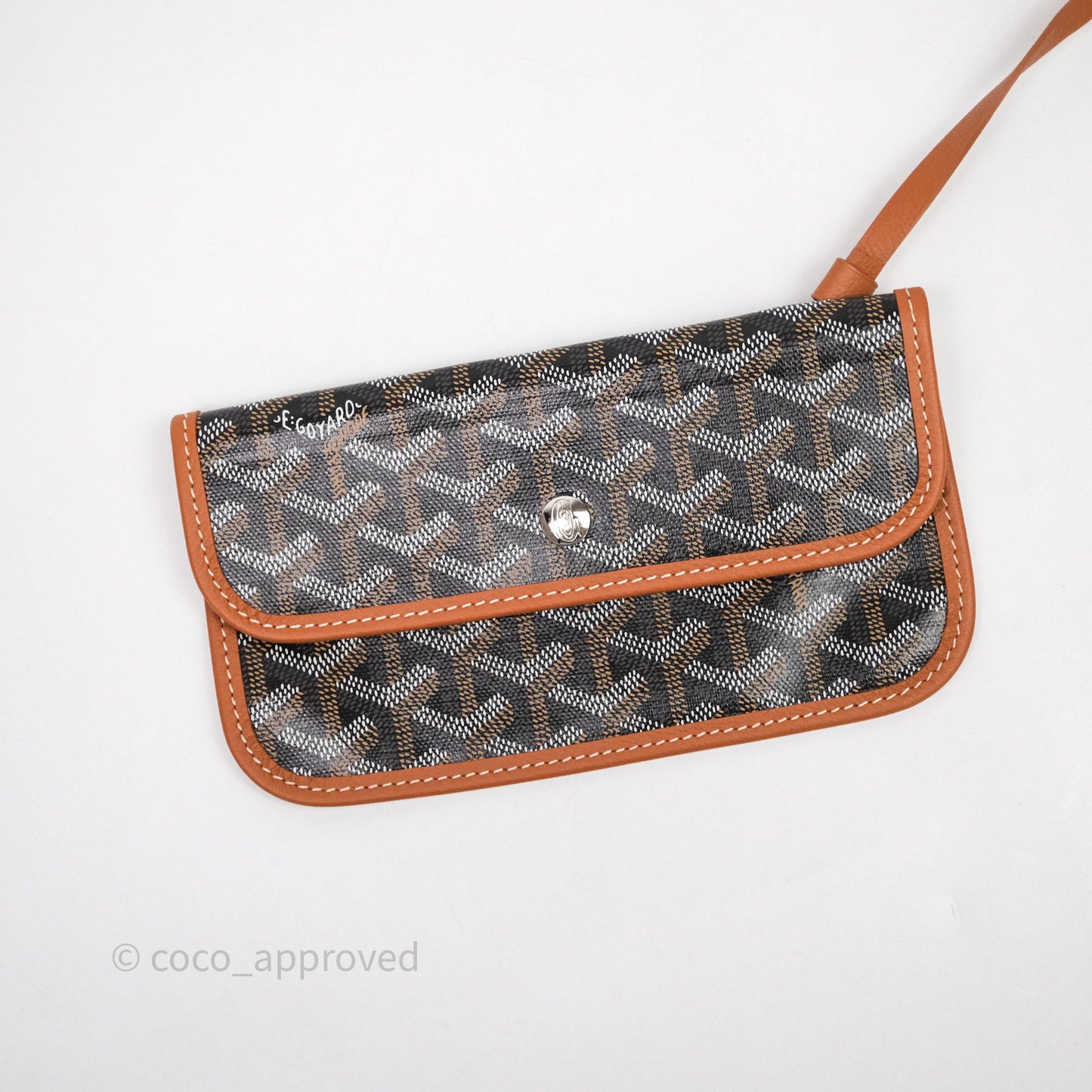 Goyard St Louis Tote PM Tan Black