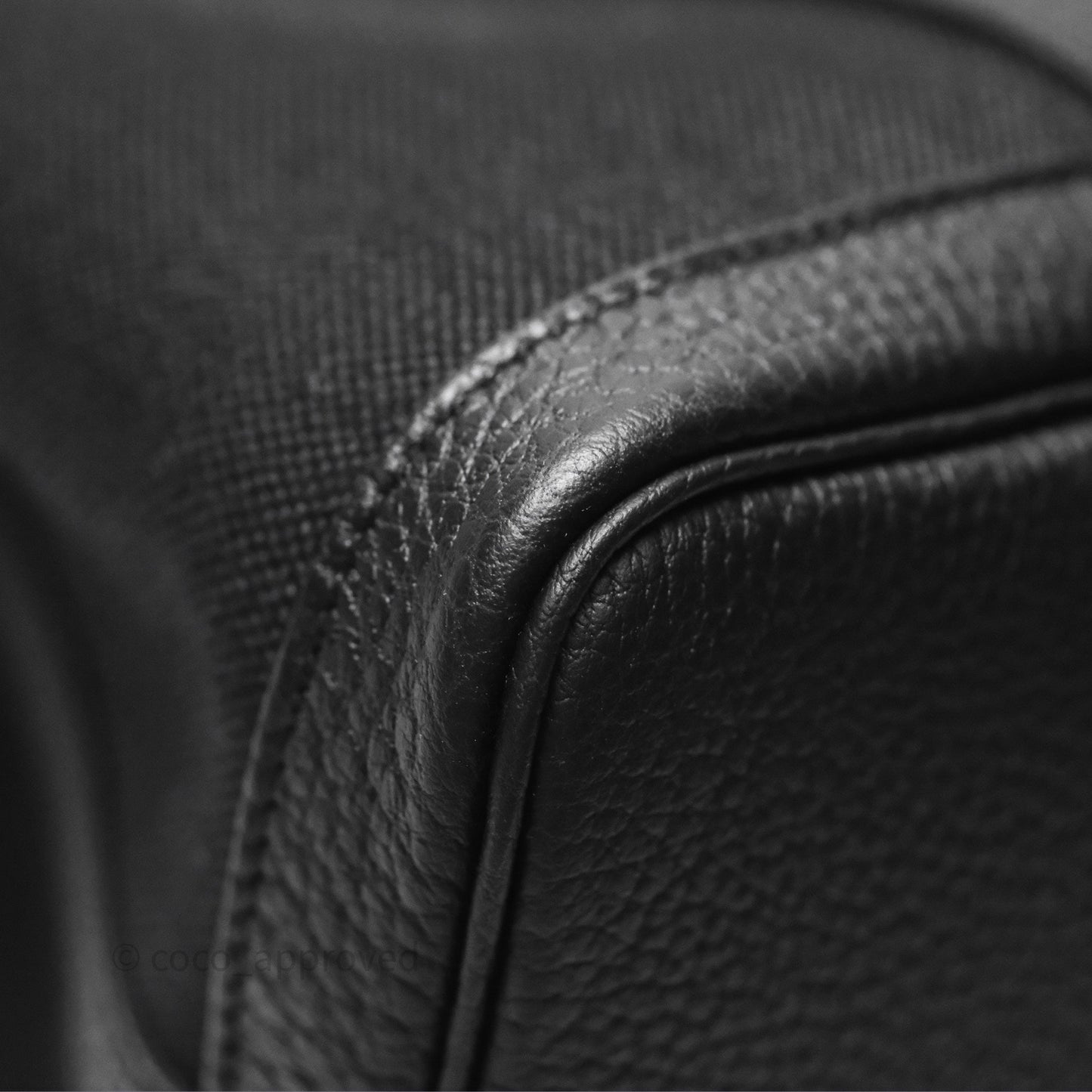 Hermès Garden Party 30 Canvas Noir 89 Black