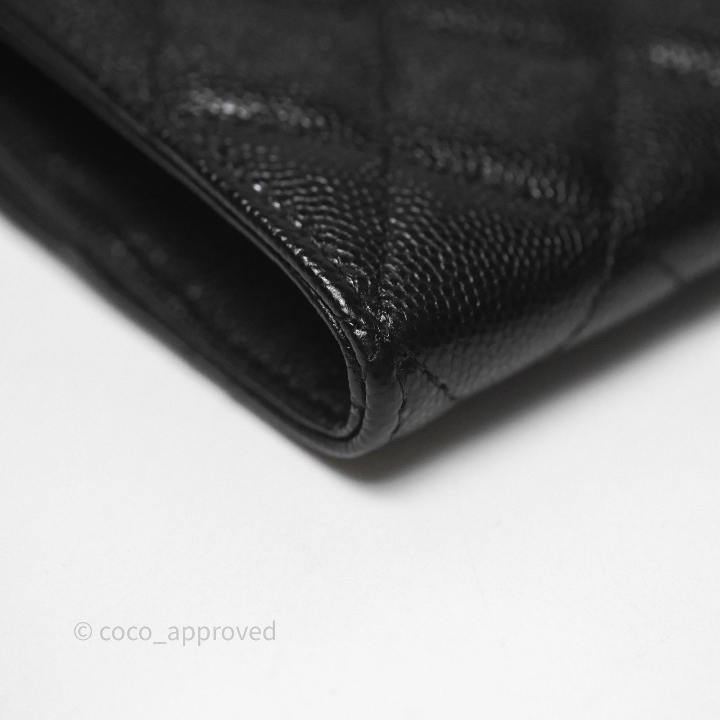 Chanel Incognito Phone Holder So Black Caviar Black Hardware