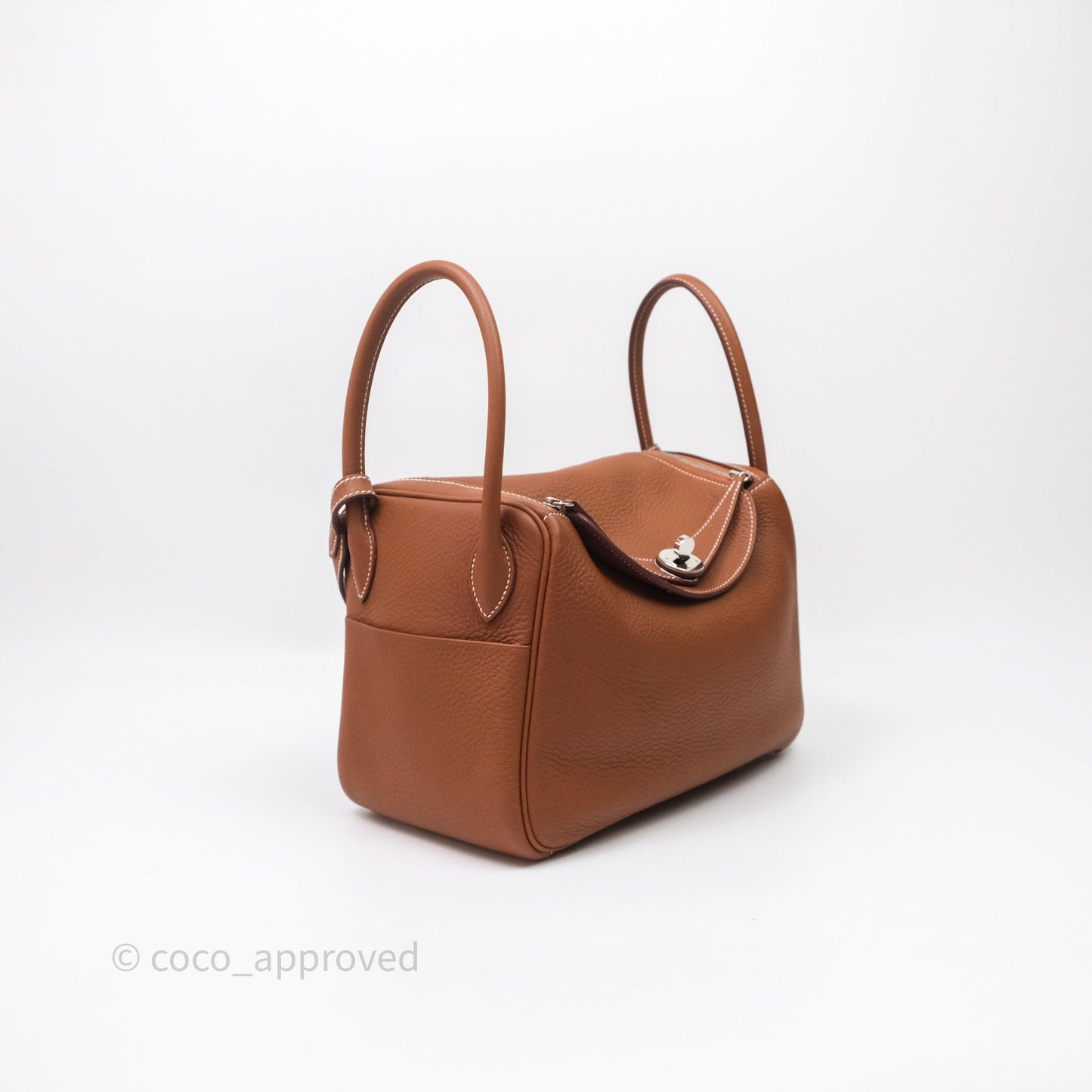 Hermès Lindy 26 Gold Clemence Palladium Hardware