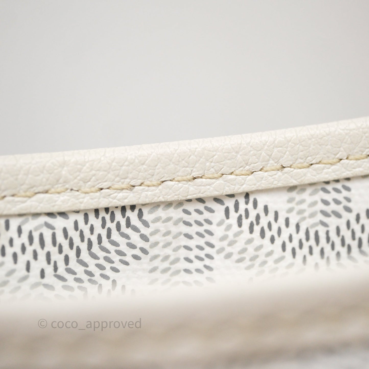Goyard Bohème Hobo Bag PM White Goyardine Canvas