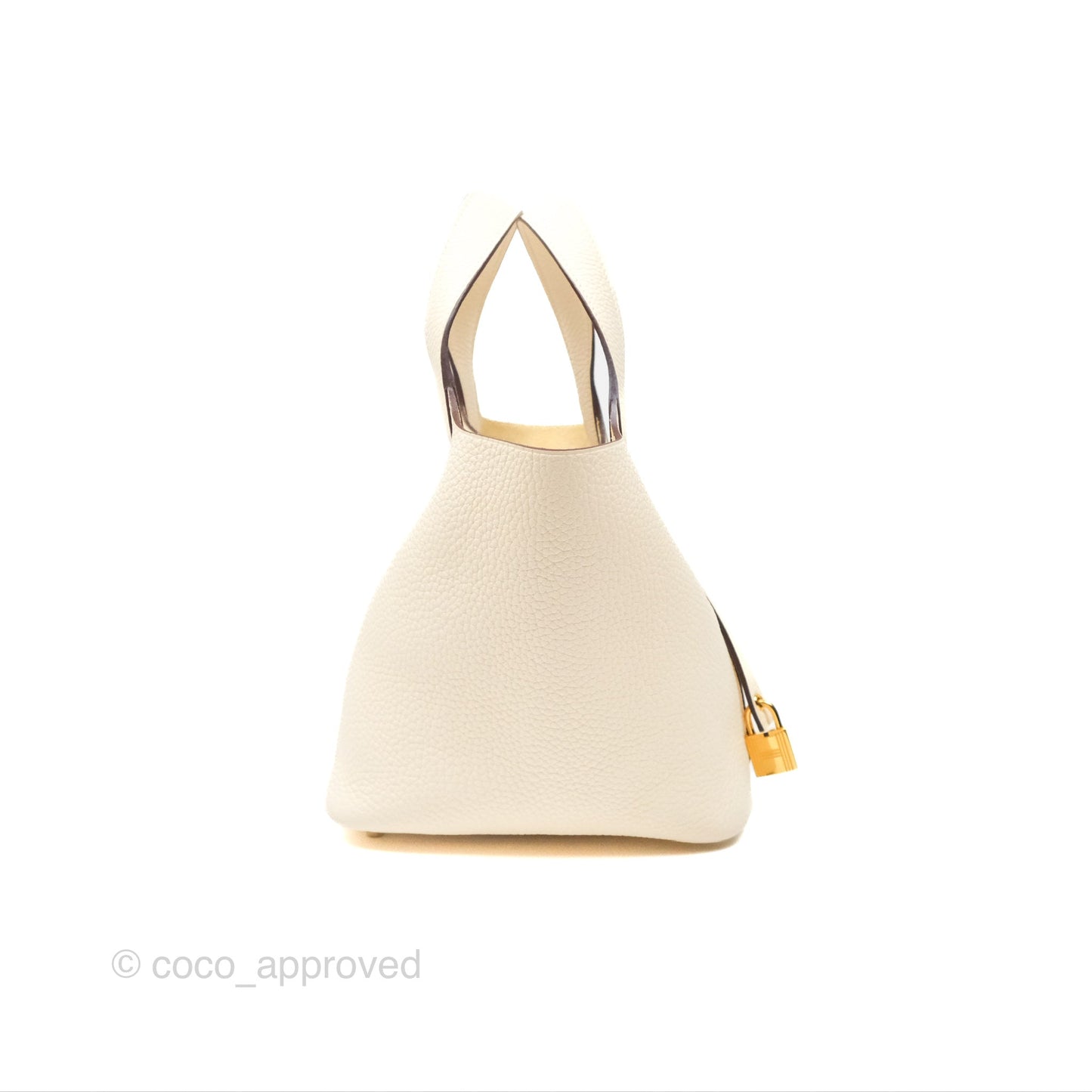 Hermès Picotin Lock 18 Nata I2 Taurillon Clemence Gold Hardware