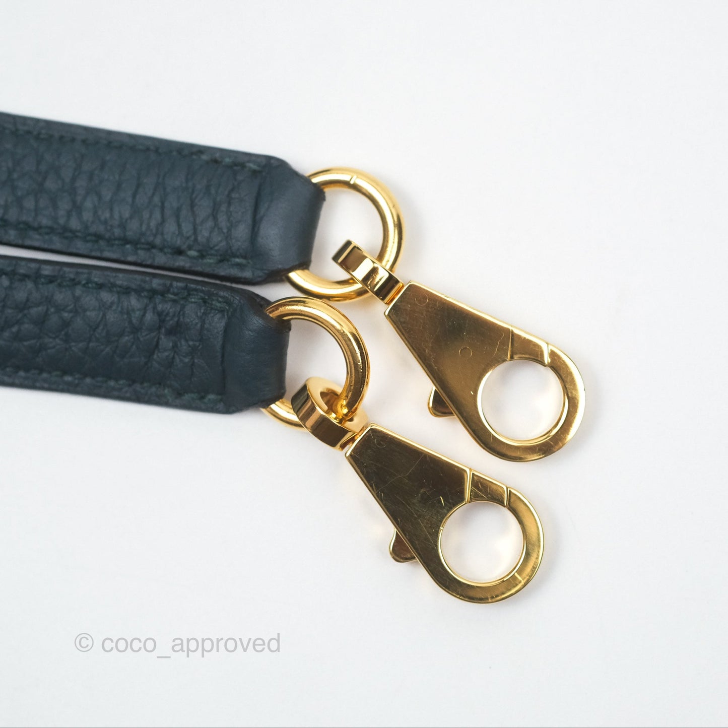 Hermès Kelly 28 Retourne Dark Green Clemence Gold Hardware