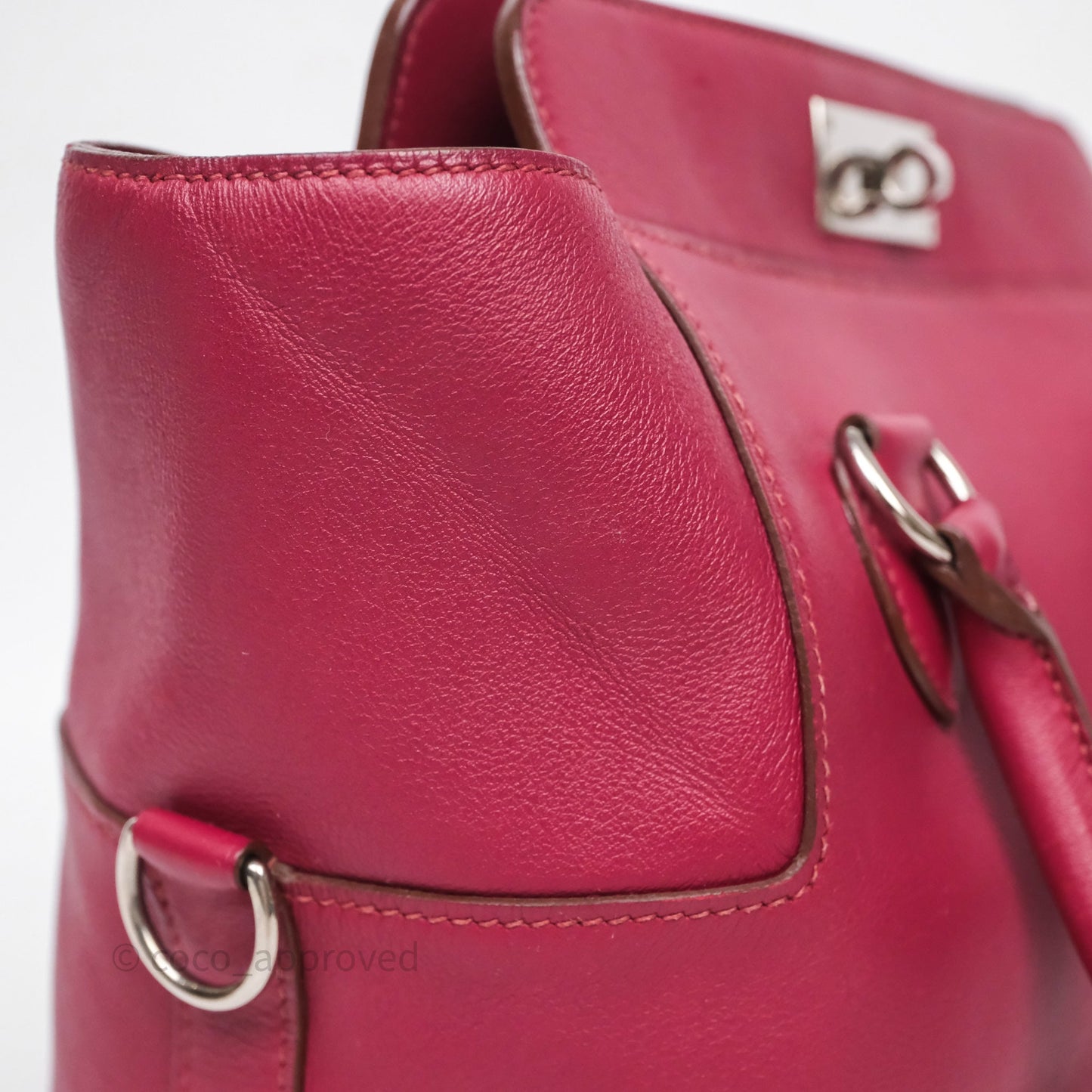 Hermès ToolBox 20 Rubis B5 Swift Palladium Hardware