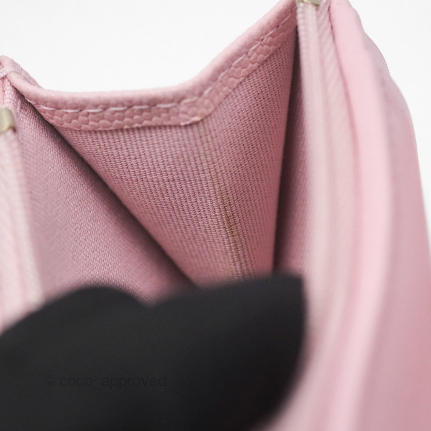 Chanel Classic Short Flap Wallet Pink Caviar Gold Hardware