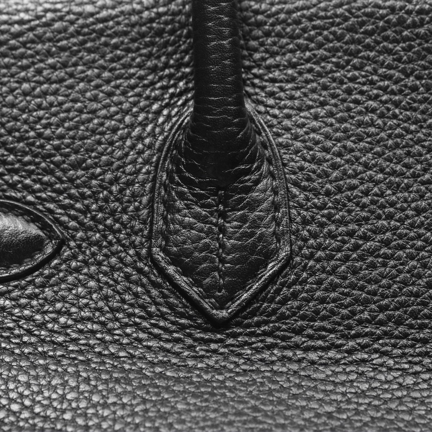 Hermès Birkin 30 Retourne Noir 89 Clemence Gold Hardware