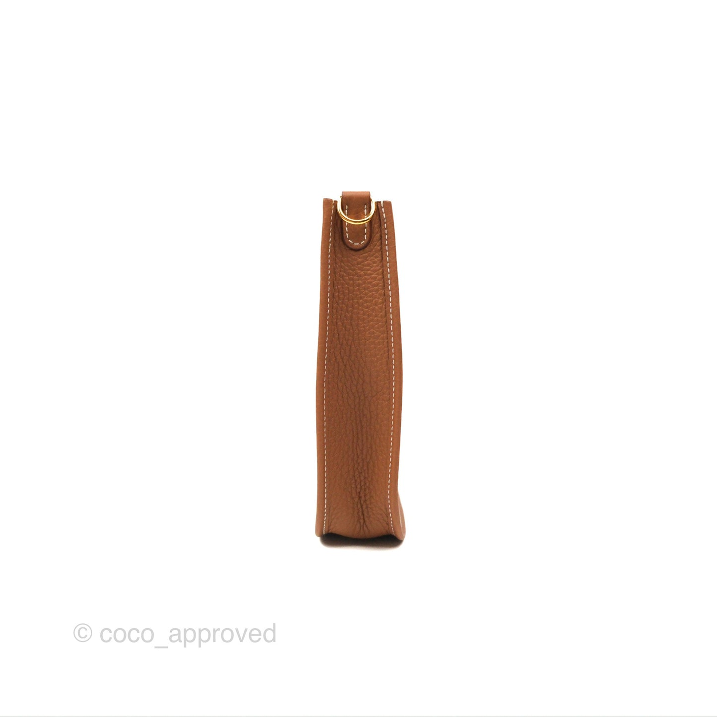 Hermès Mini Evelyne 16 Gold Clemence Gold Hardware