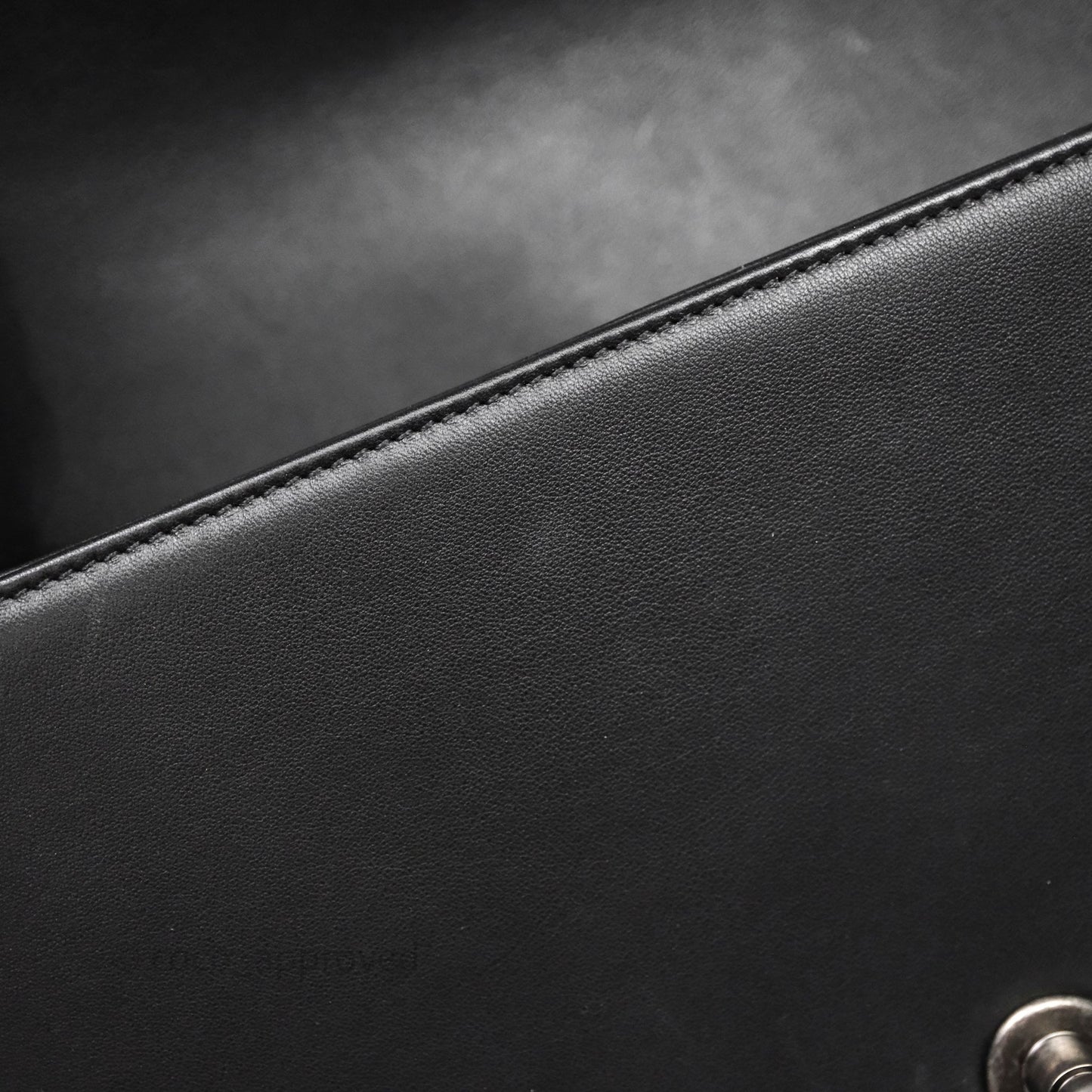 Chanel Medium Boy Quilted Black Lambskin Ruthenium Hardware