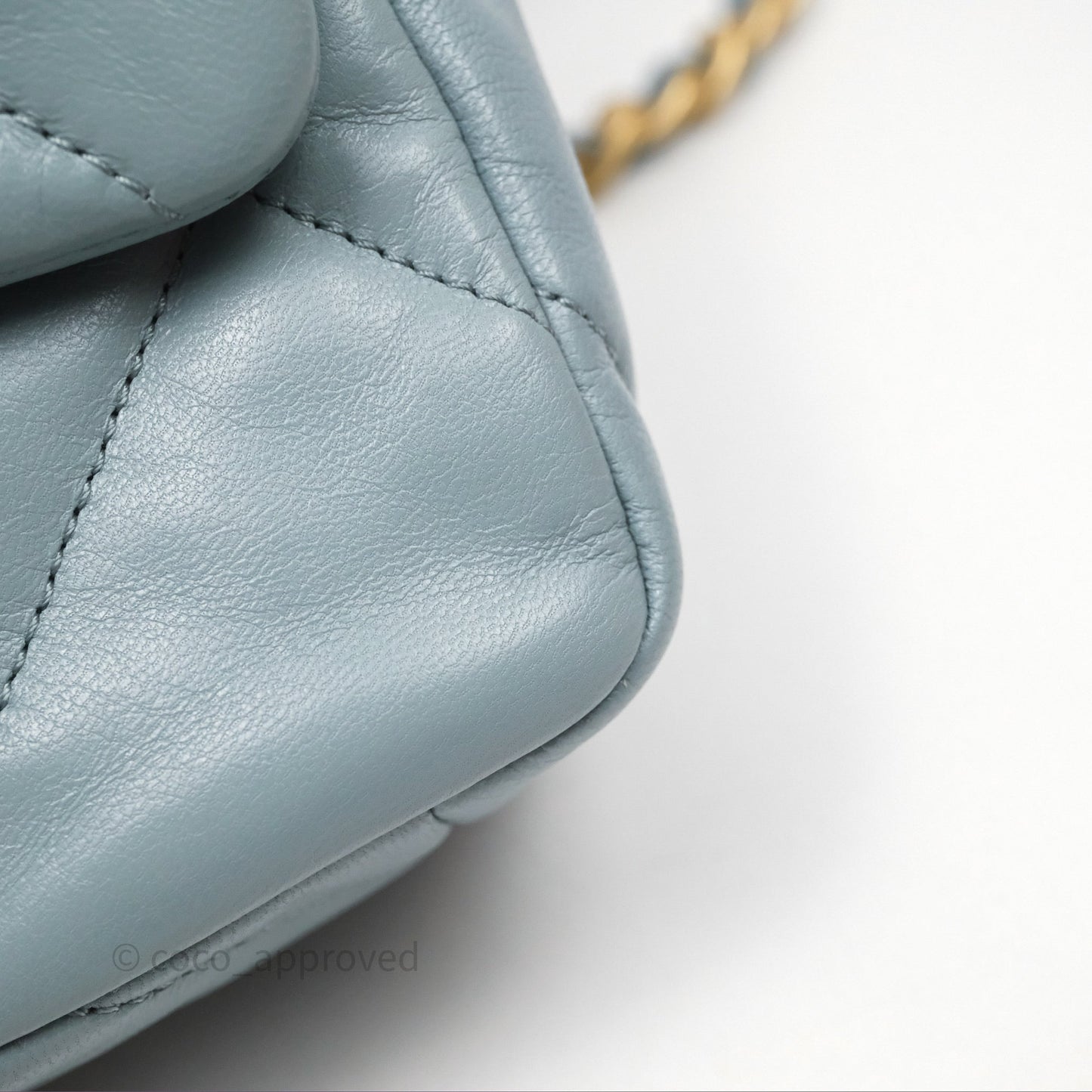 Chanel 19 Small Blue Mixed Hardware