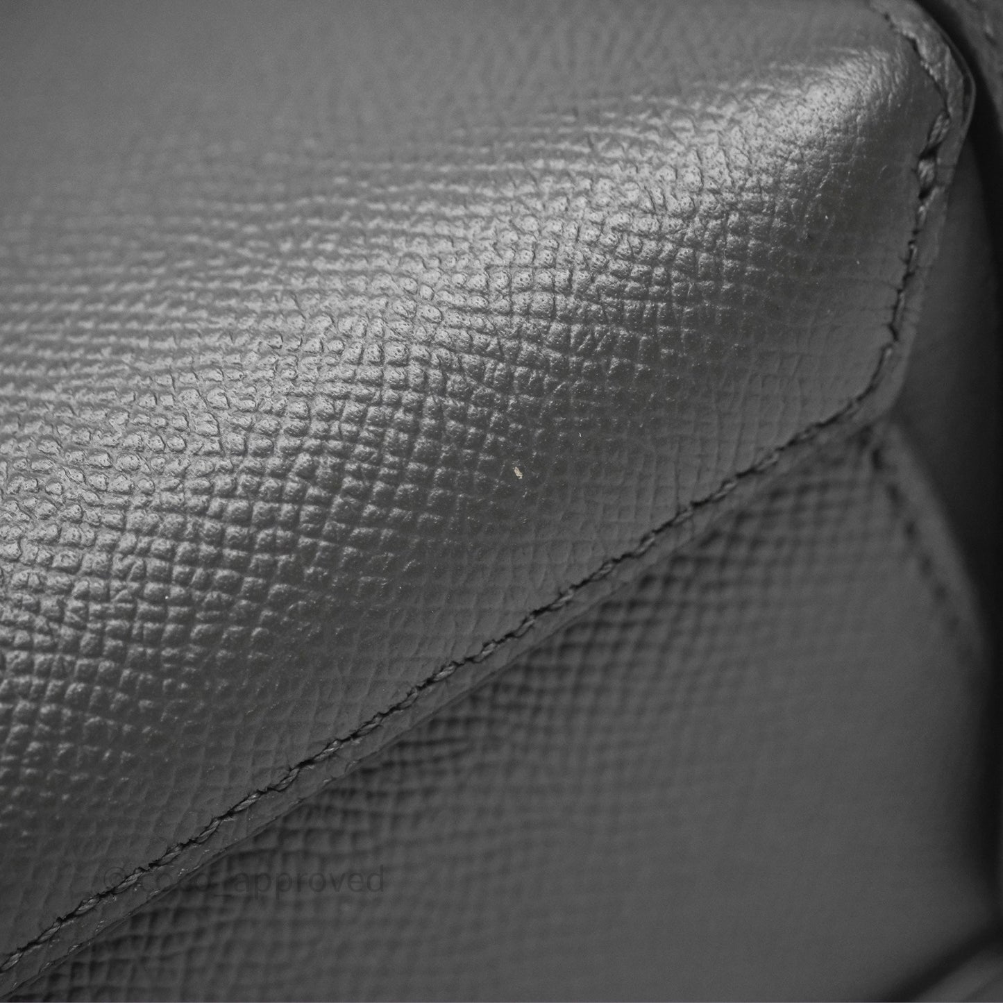 Celine Pico Belt Bag Grey Grained Calfskin Gold Hardware