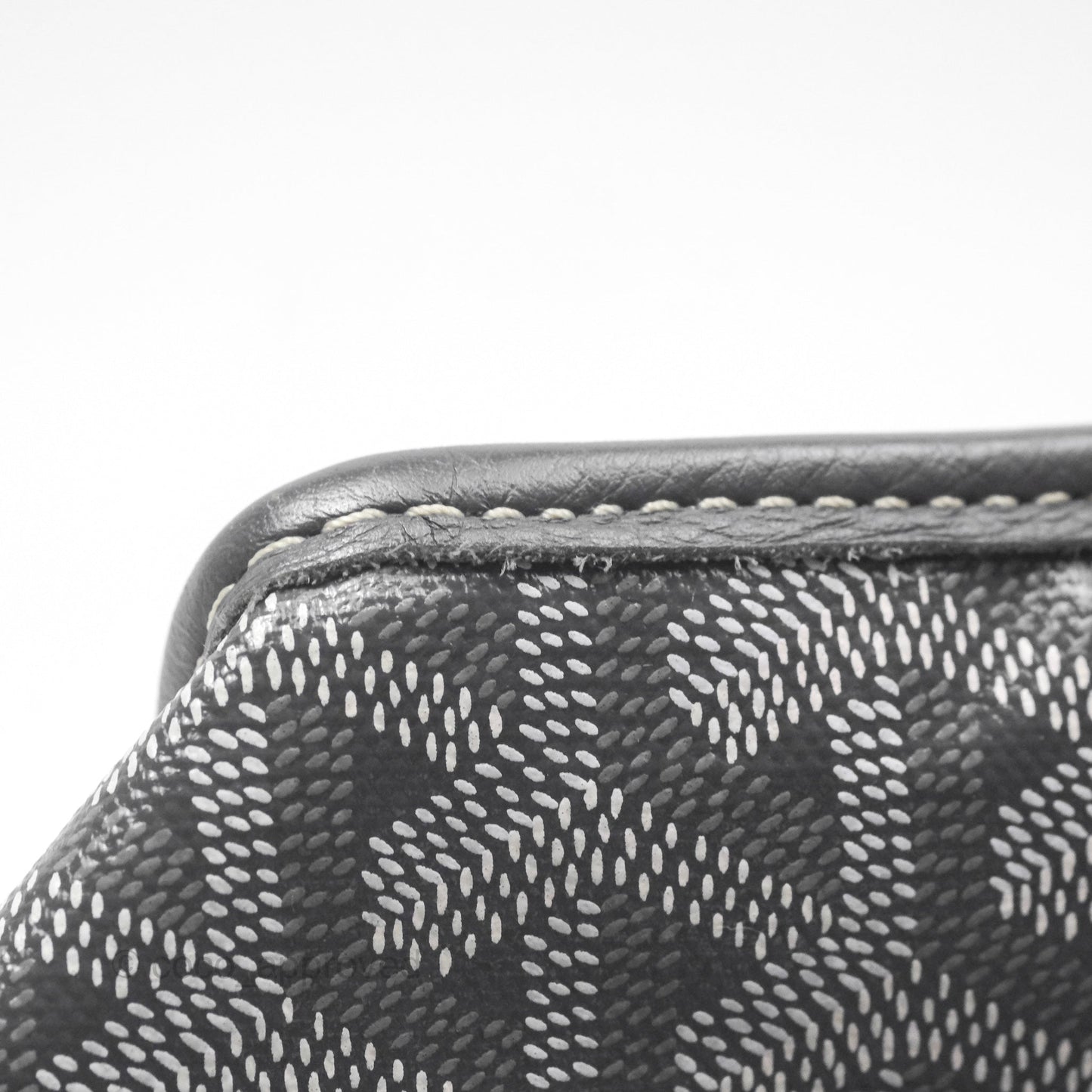 Goyard Anjou Mini Bag Goyardine Canvas Grey