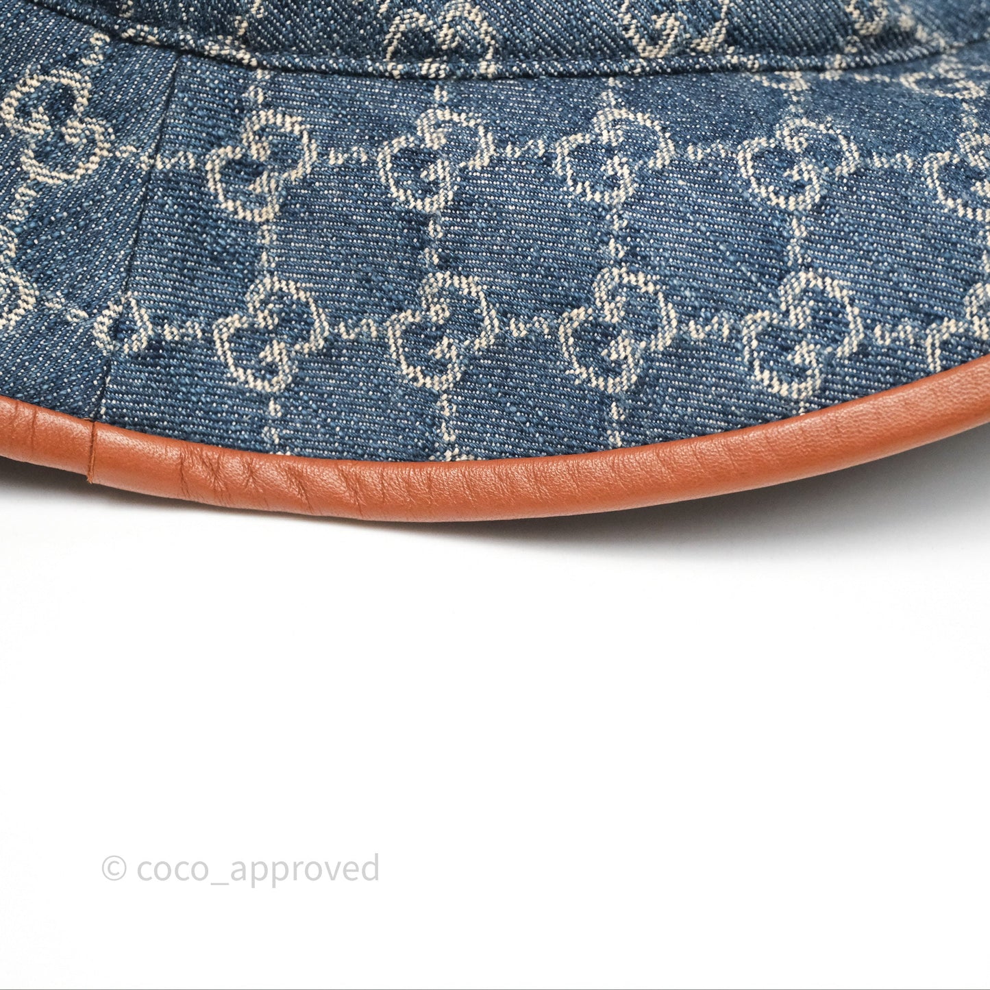 Gucci GG Supreme Denim Bucket Hat