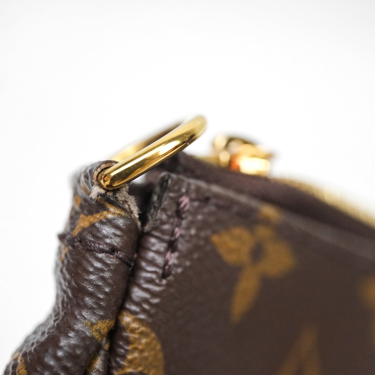 Louis Vuitton Multi Pochette Accessories Khaki Monogram Canvas