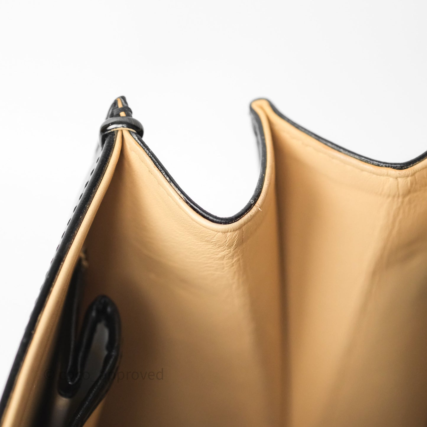 Delvaux Brillant L'Humour MM Black Calfskin