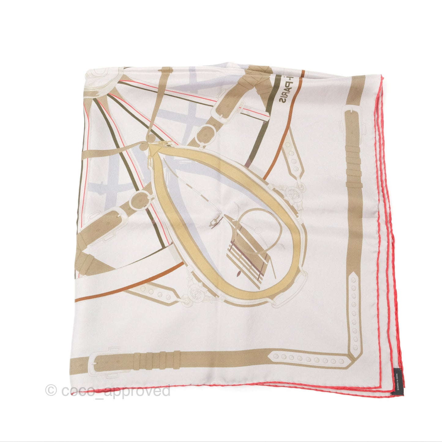 Hermes En Roue Libre Silk Scarf 90