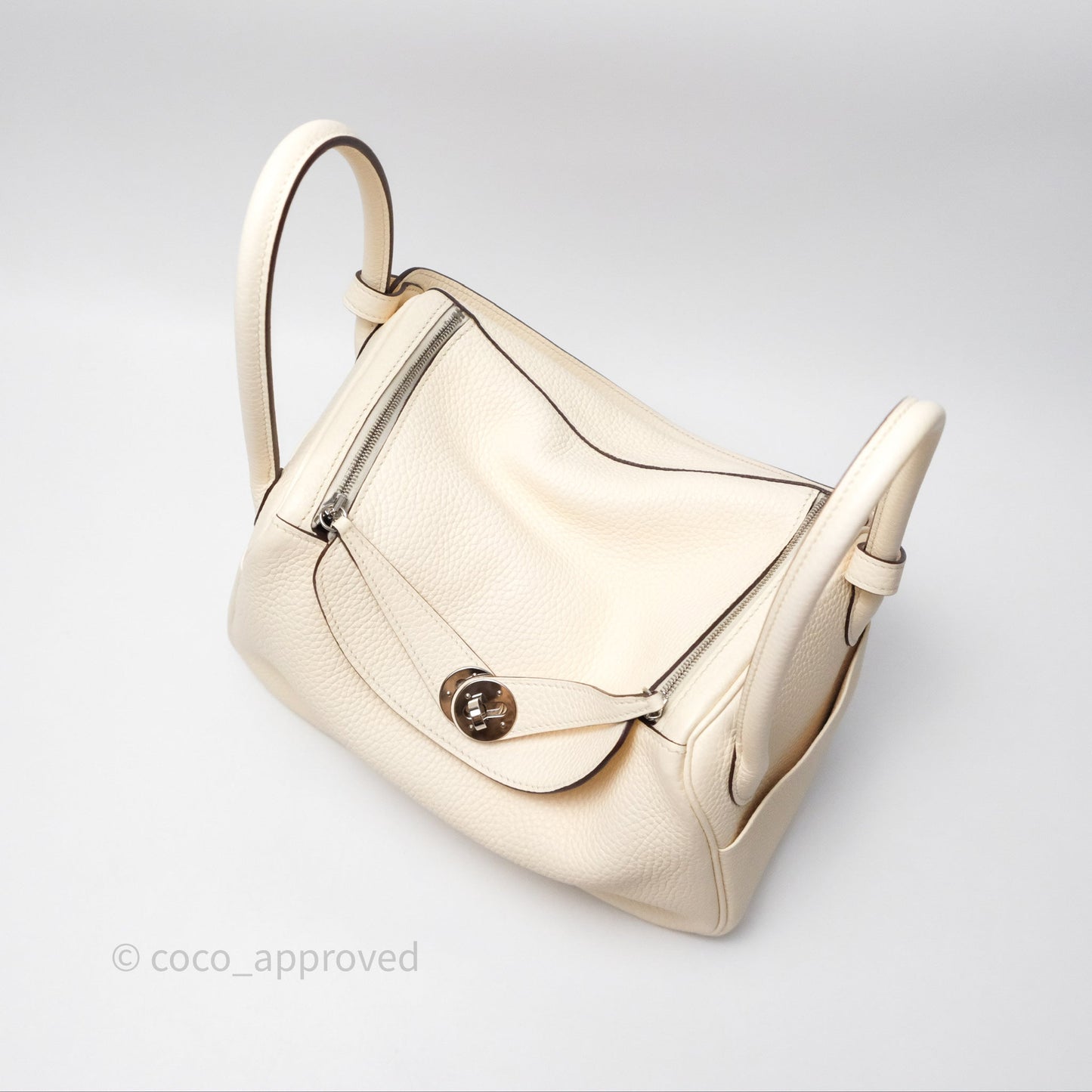 Hermès Lindy 26 Nata I2 Clemence Palladium Hardware