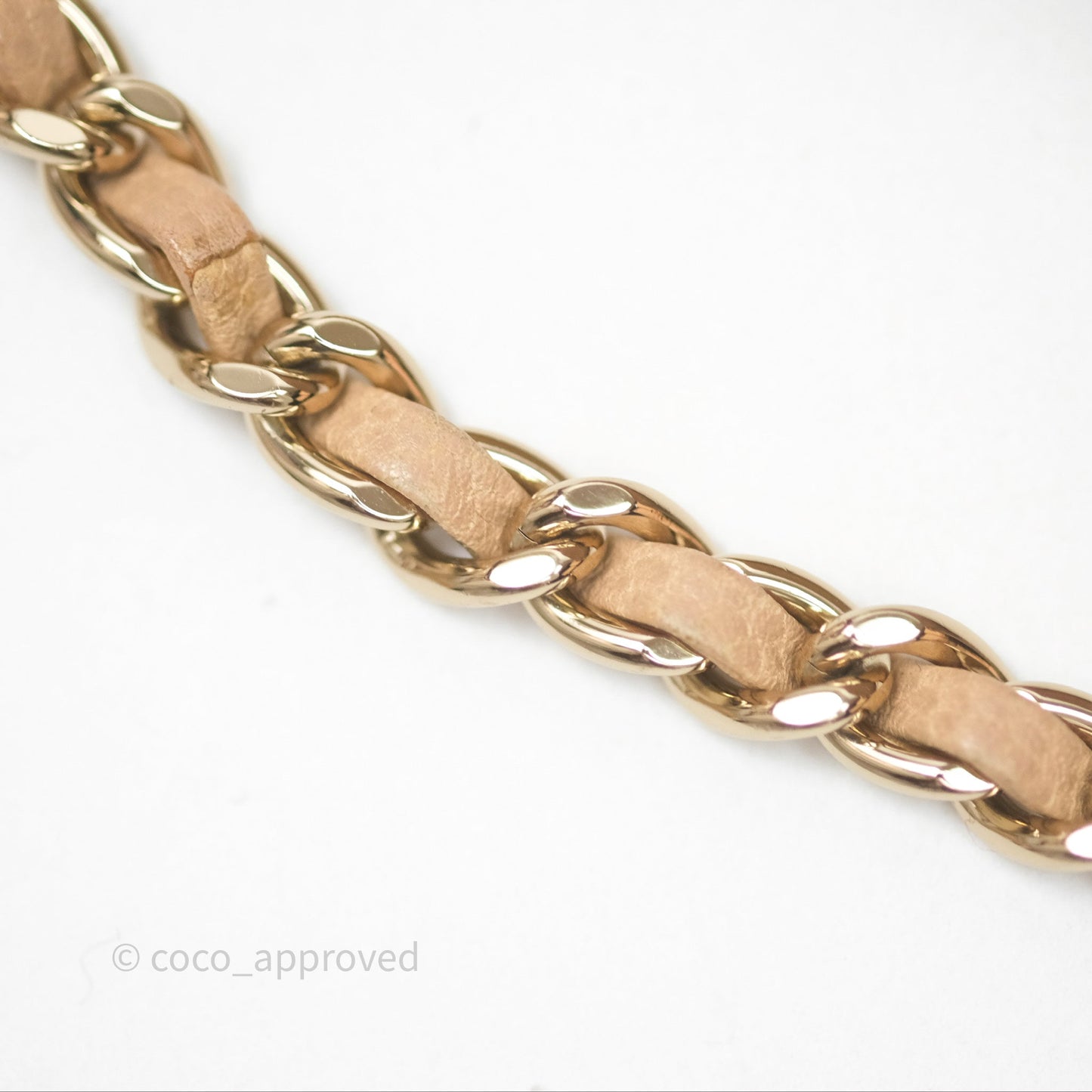 Chanel Quilted Small Business Affinity Flap Beige Caviar Gold Hardware