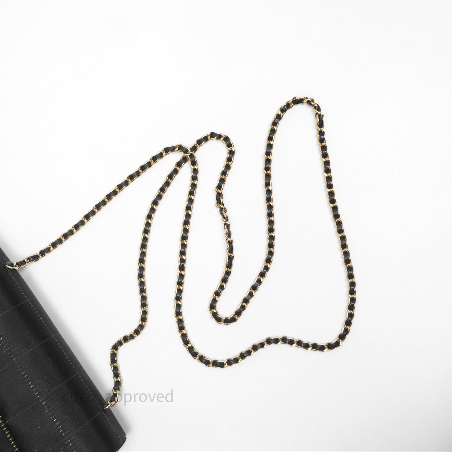 Chanel Vintage Mini Chocolate Bar Flap Black Satin Gold Hardware
