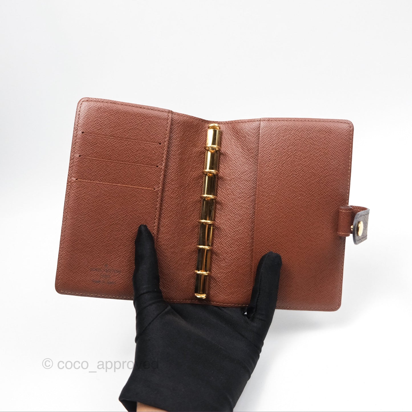 Louis Vuitton Small Ring Agenda Cover Monogram Canvas