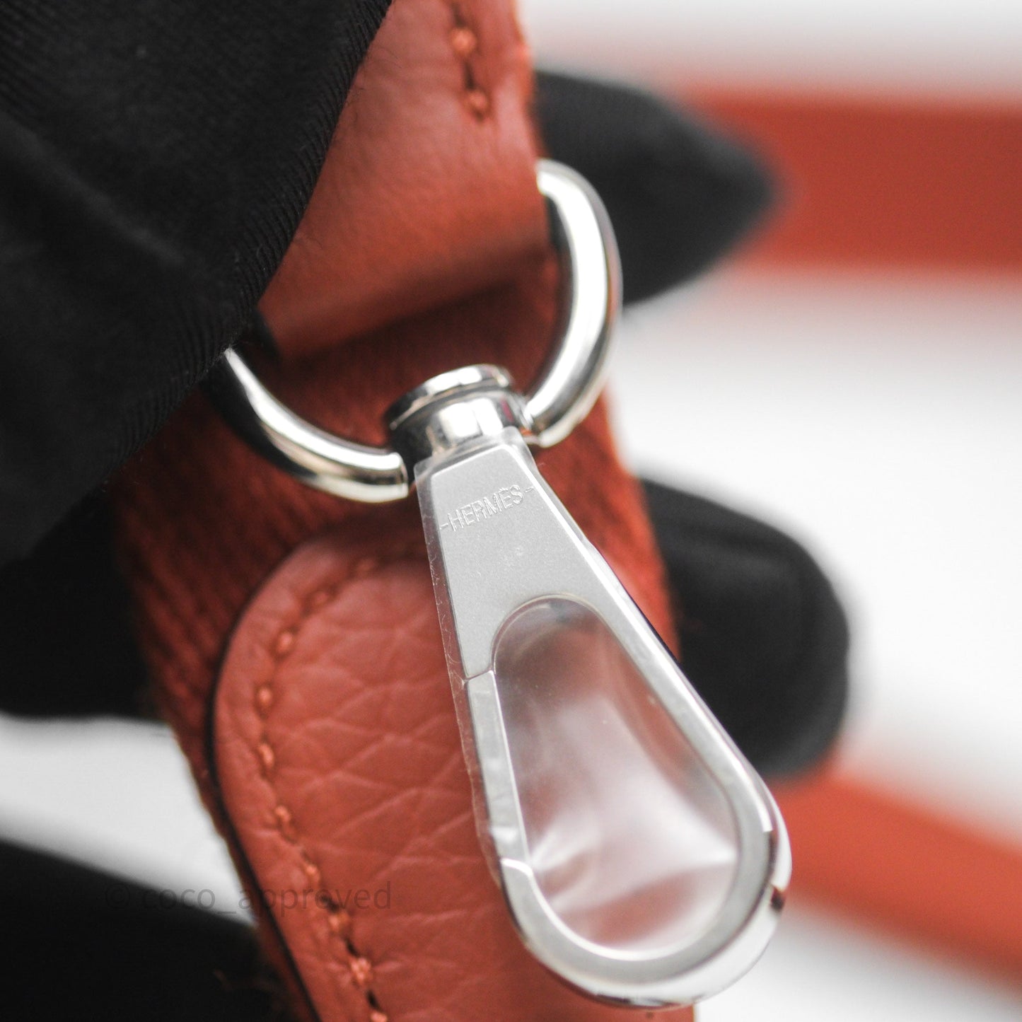 Hermès Mini Evelyne 16 Cuivre 6C Clemence Palladium Hardware