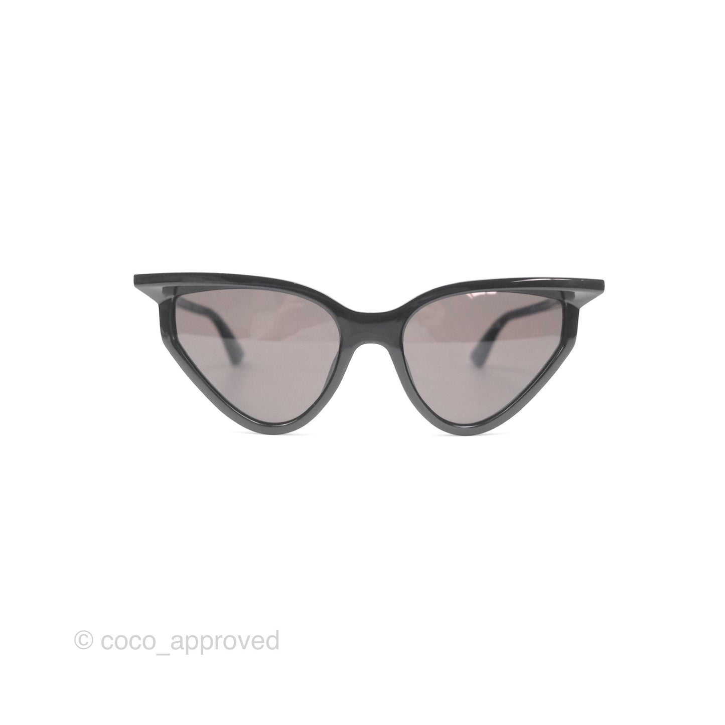 Balenciaga Rim Cat-eye Sunglasses Black