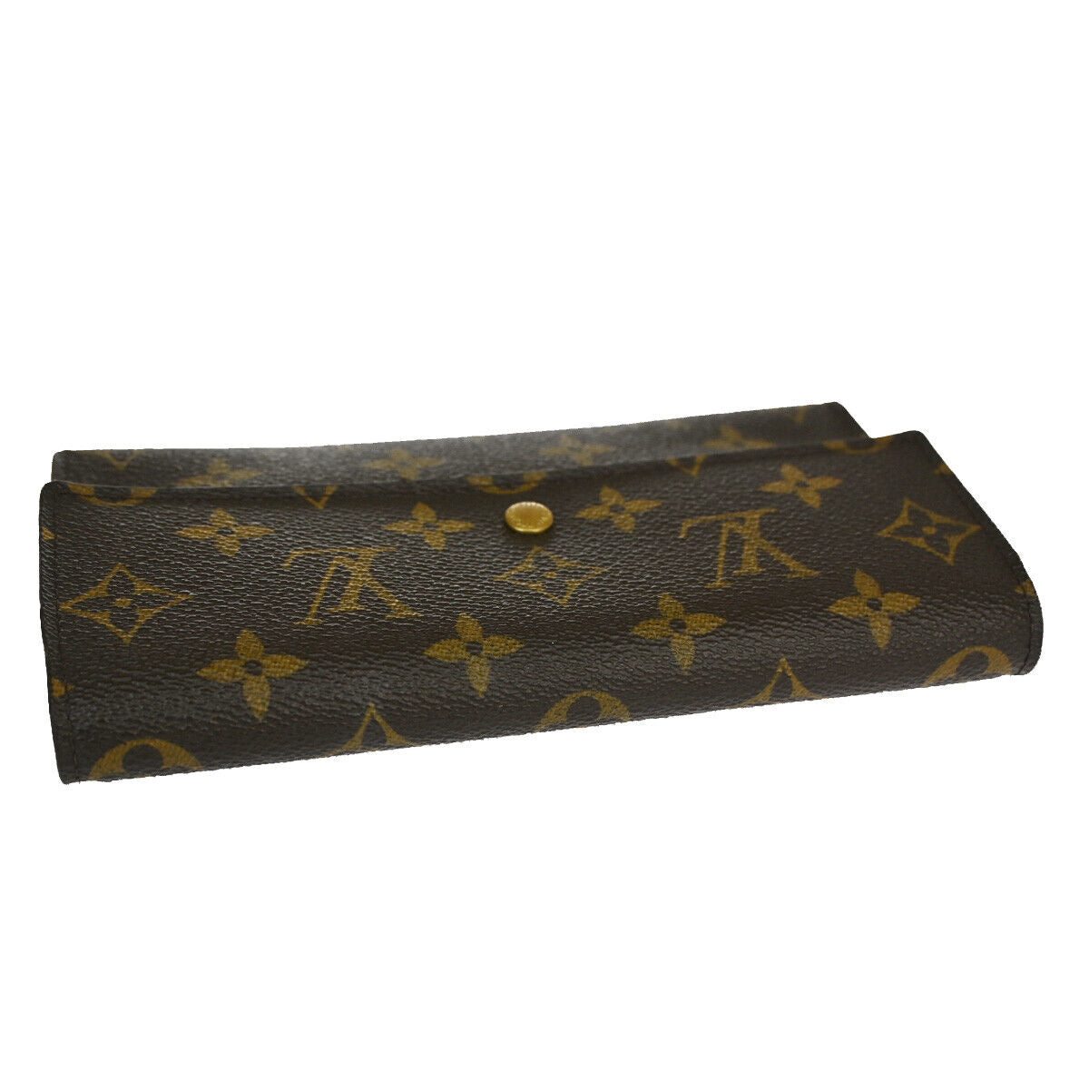 Louis Vuitton Porte Tresor International  Canvas Wallet  ()