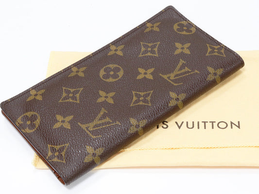 Louis Vuitton Monogram Canvas Long Wallet M61823
