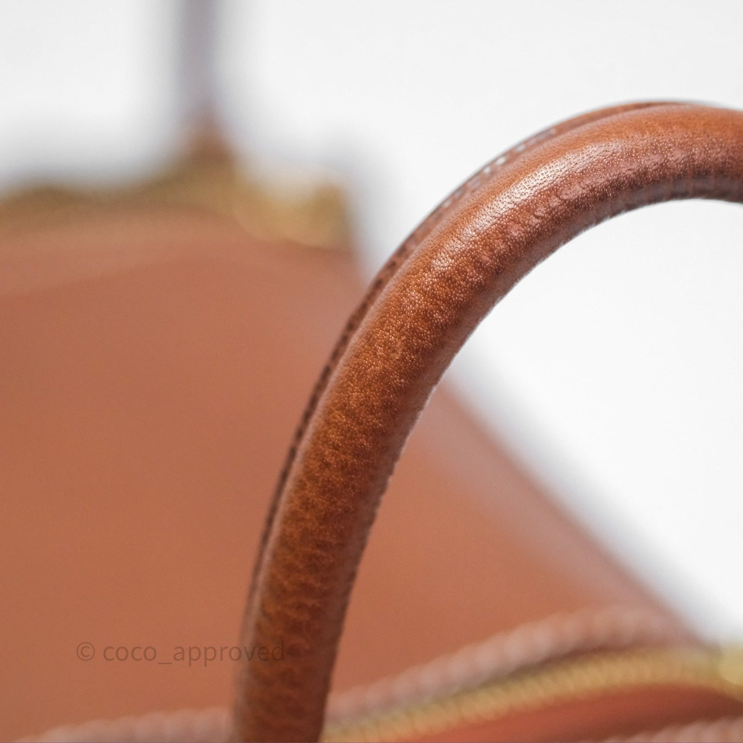 Hermès Mini Lindy 20 Fauve 34 Barenia Gold Hardware
