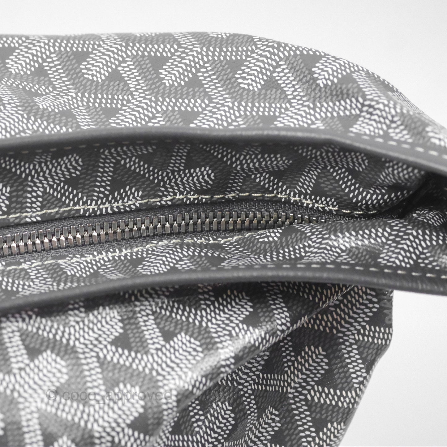 Goyard Bohème Hobo Bag Grey Goyardine Canvas