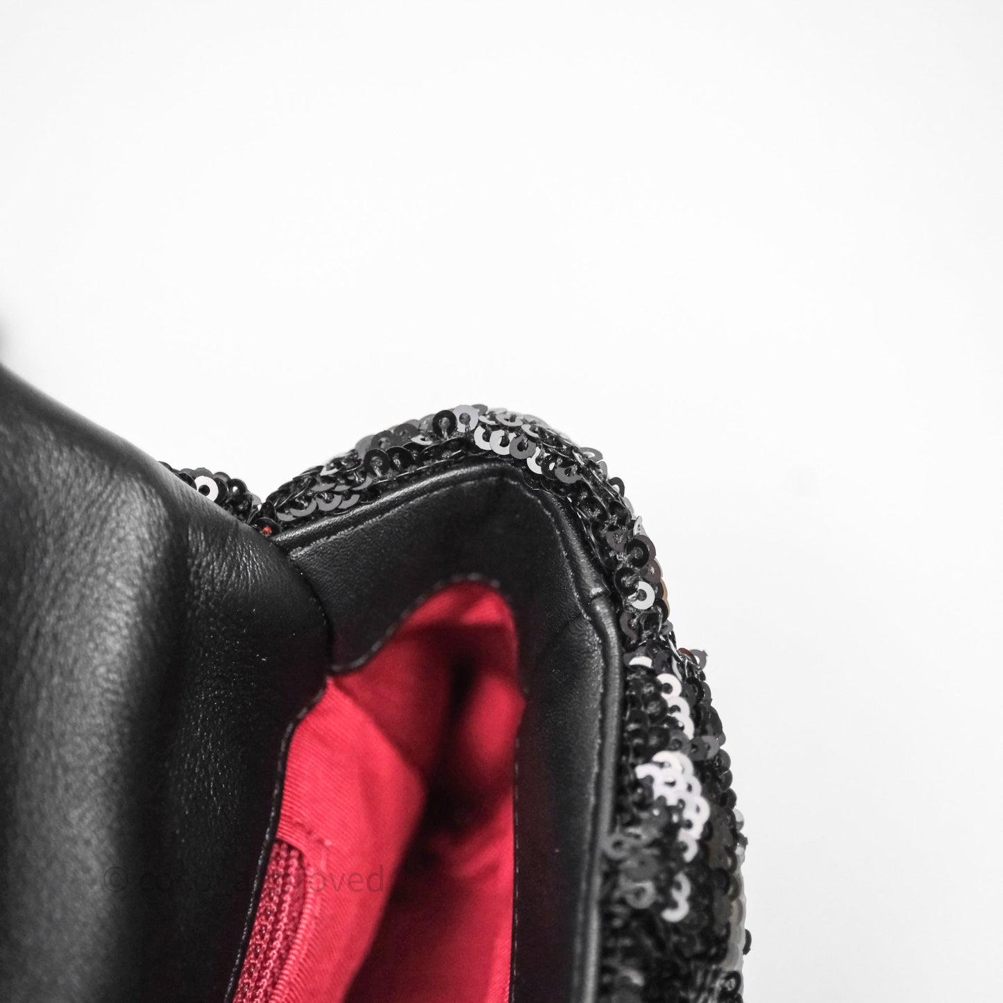 Chanel 19 Small Sequin Black Mixed Hardware