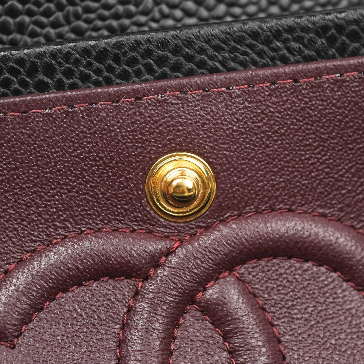 Chanel Small Classic Flap Quilted Black Caviar Gold Hardware