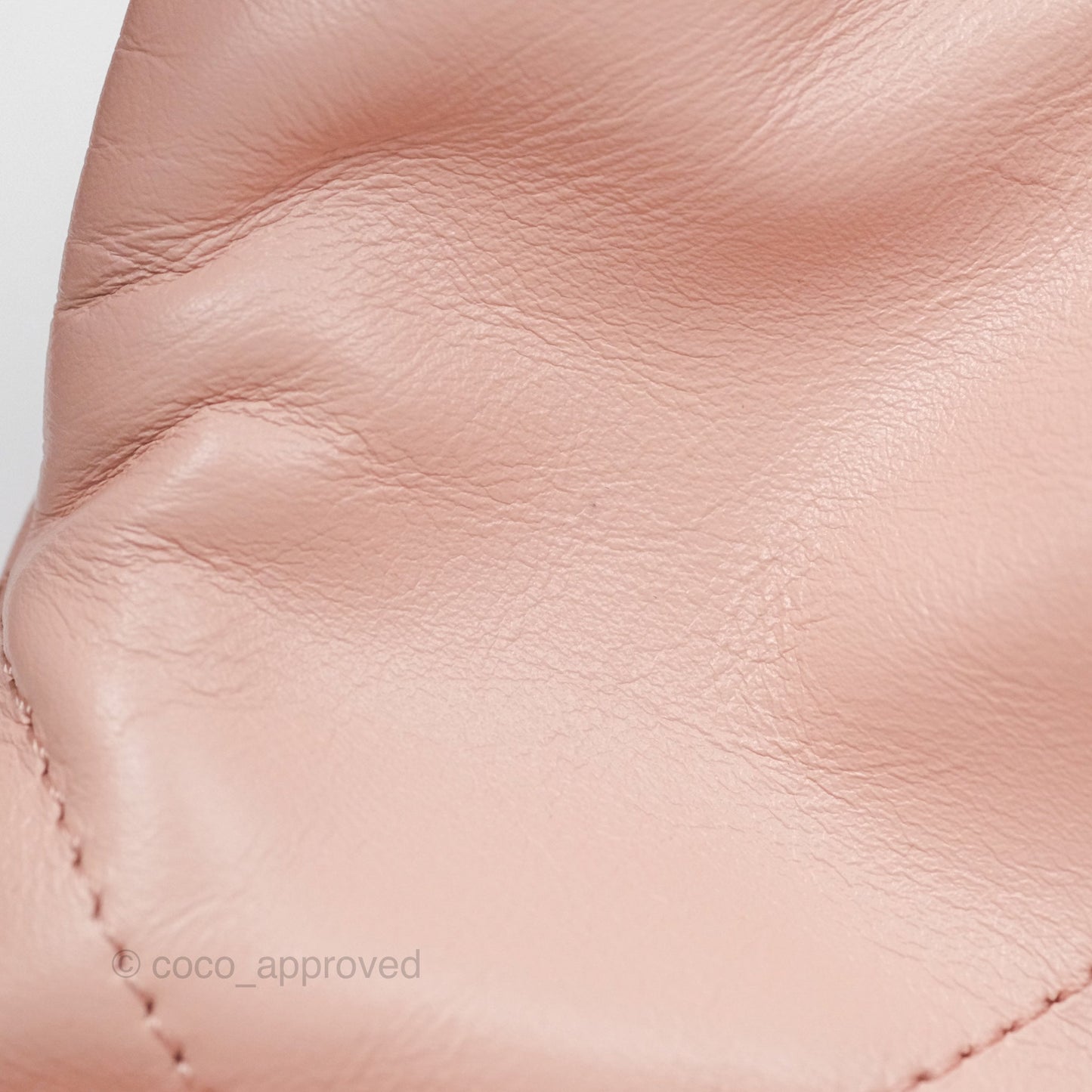 Chanel 22 Small Quilted Pink Shiny Crumpled Calfskin Aged Gold Hardware