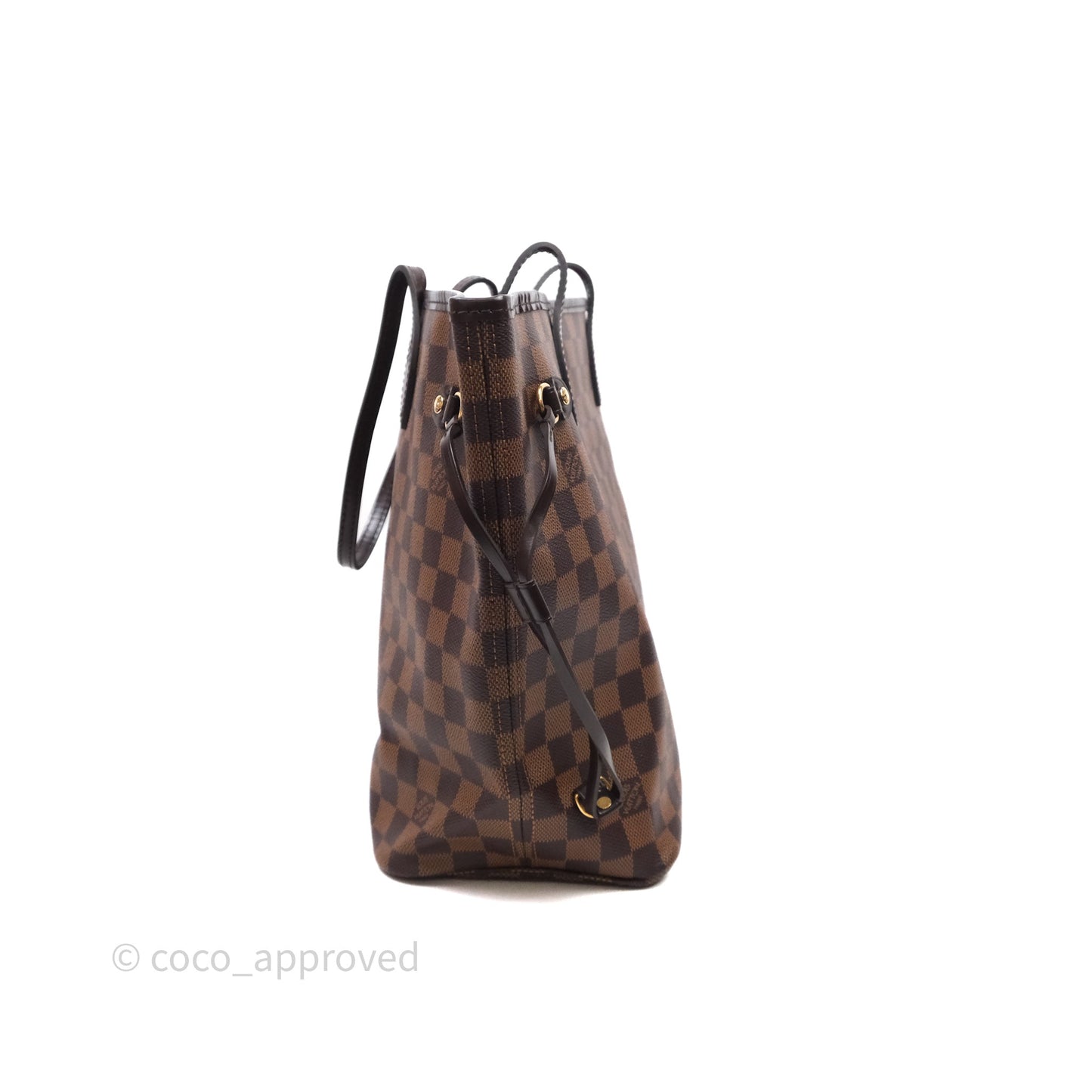 Louis Vuitton Neverfull MM Damier Ebene Canvas