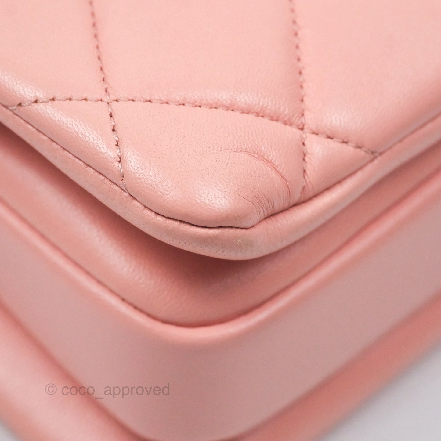 Chanel Small Trendy CC Pink Lambskin Gold Hardware